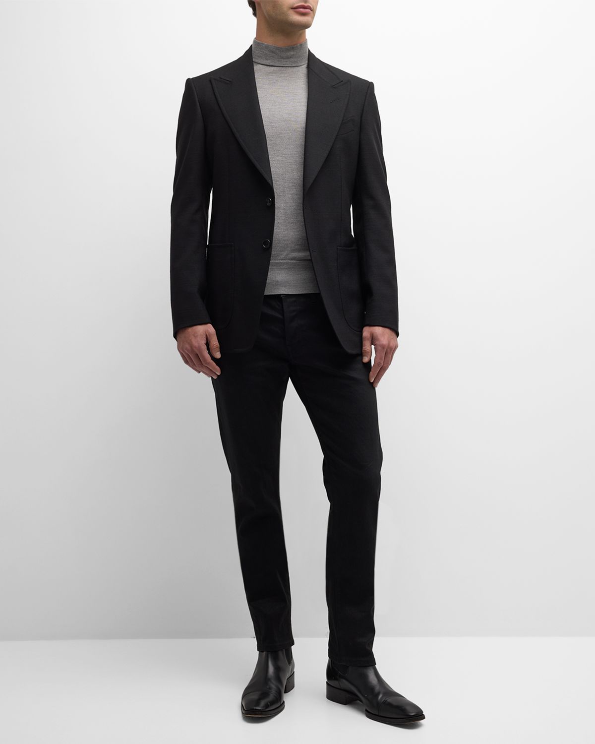 TOM FORD Men 's Shelton Hopsack Sport Coat