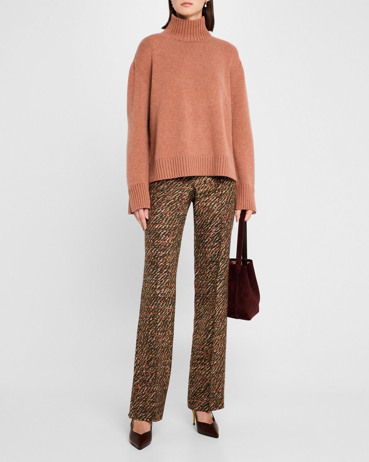 Loro Piana Parksville High-Neck Cashmere Sweater