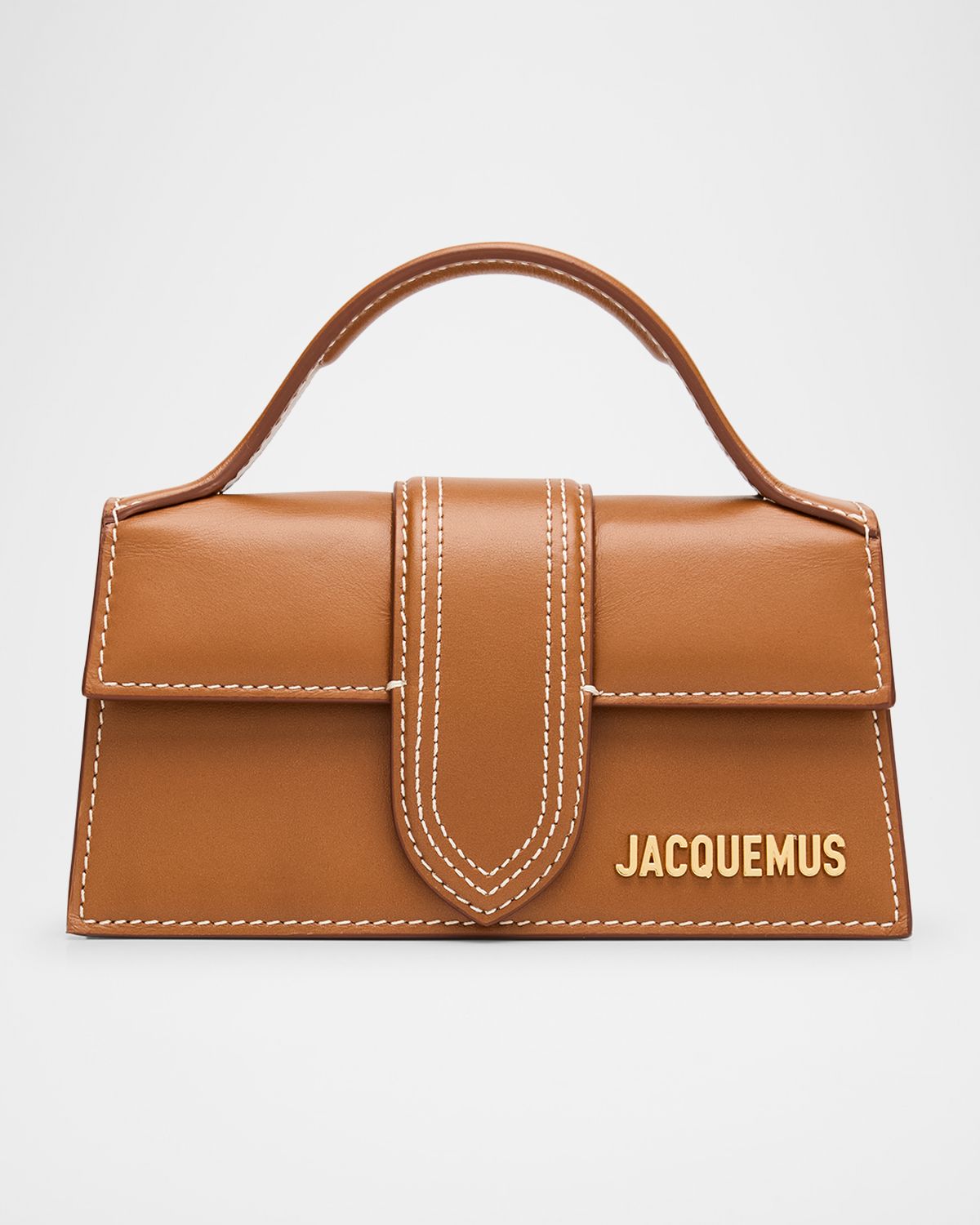 Jacquemus Le Bambino Leather Top-Handle Bag