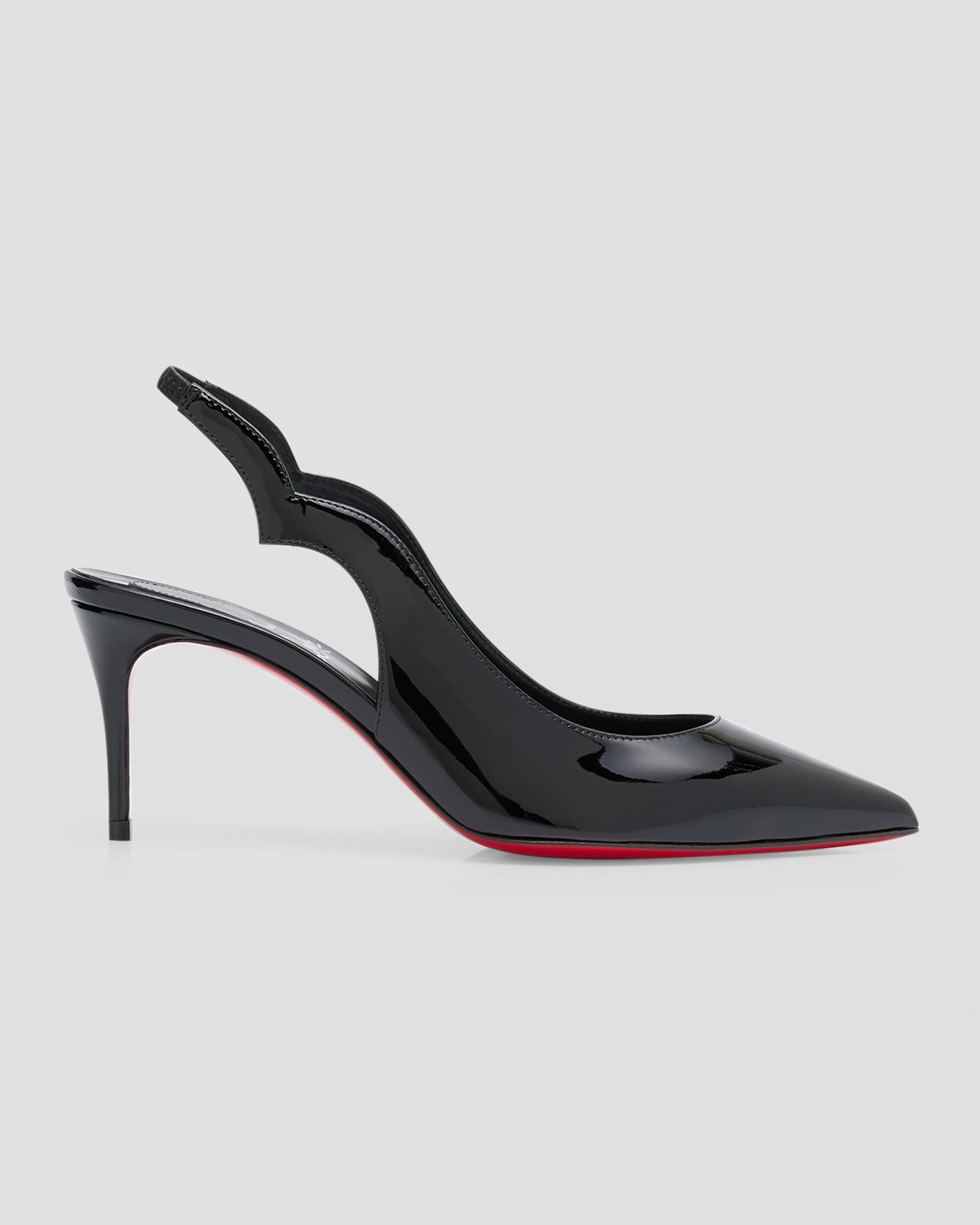 Christian Louboutin 70mm Hot Chick Patent Slingback Pumps | Thumbnail 7