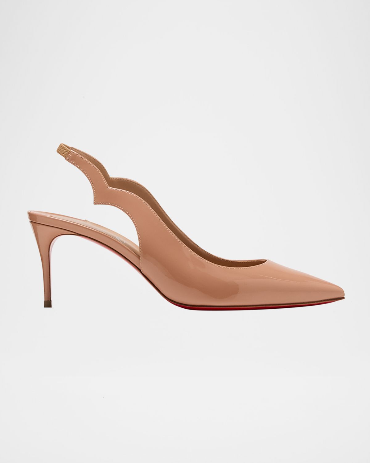 Christian Louboutin 70mm Hot Chick Patent Slingback Pumps | Thumbnail 6