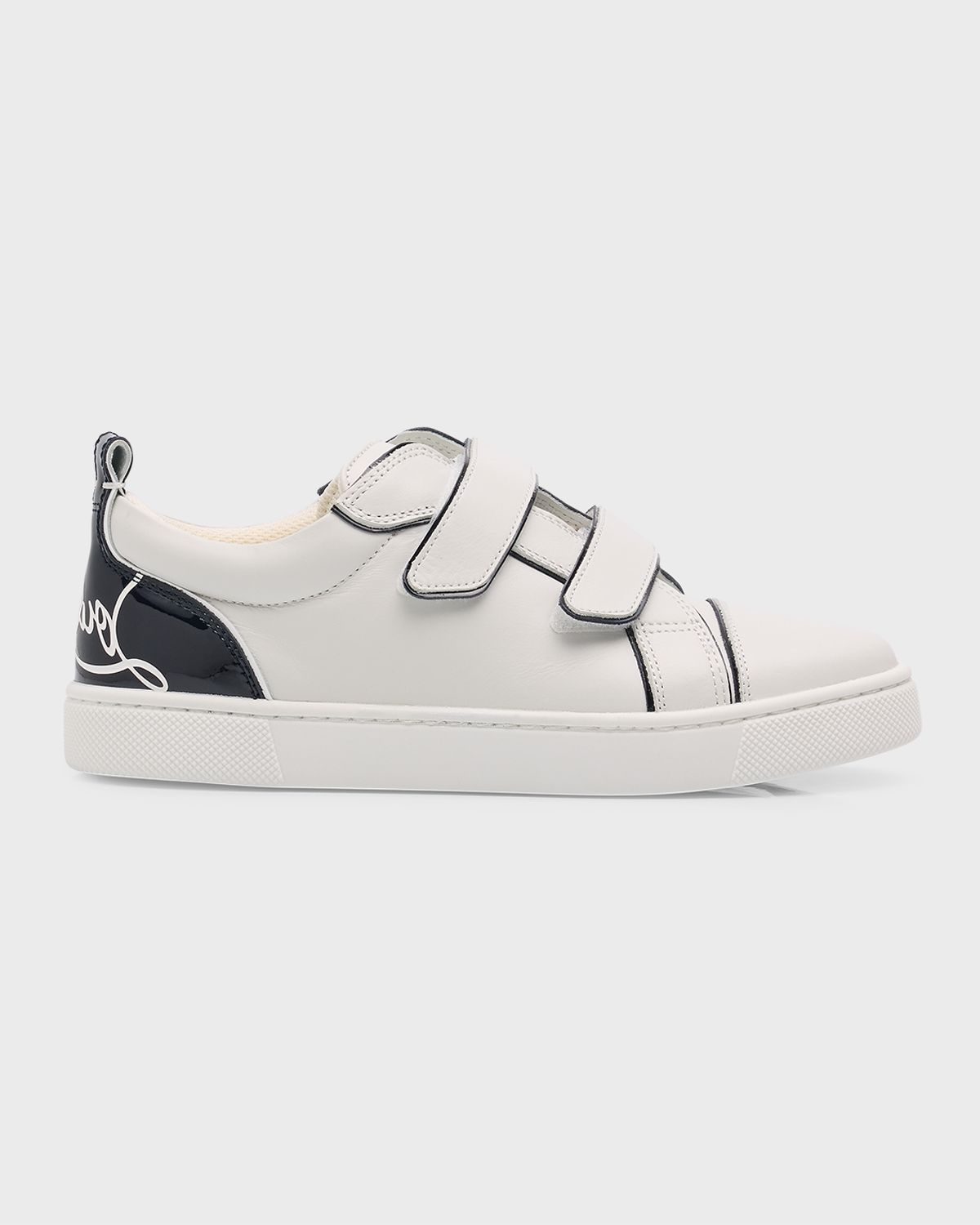 Christian Louboutin Kid 's Funnyto Logo Heel Cap Sneakers, Toddler/Kids | Thumbnail 7 Christian Louboutin Kid 's Funnyto Logo Heel Cap Sneakers, Toddler/Kids | Thumbnail 7