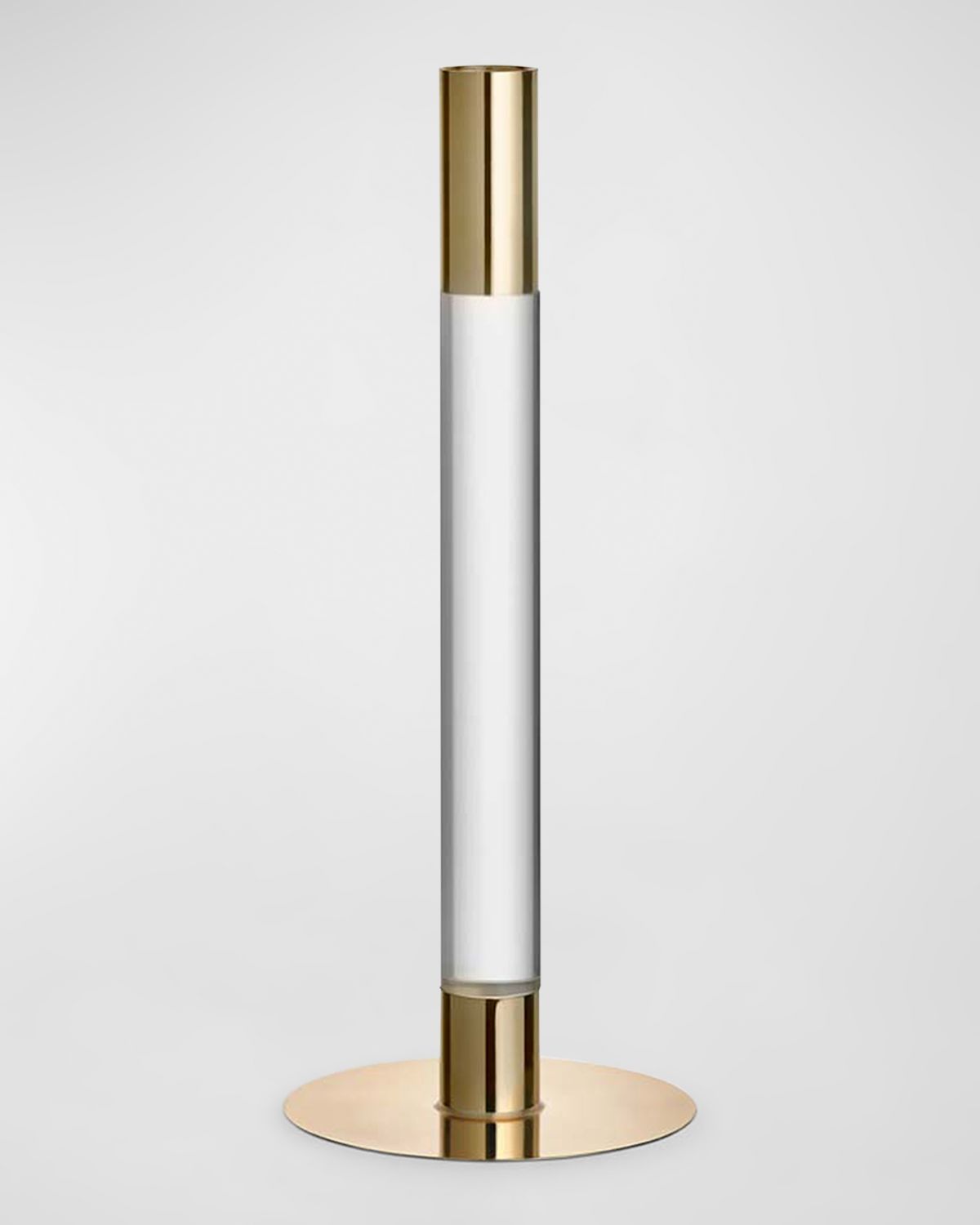 Orrefors 10" Lumiere Candlestick, Gold | Thumbnail 4