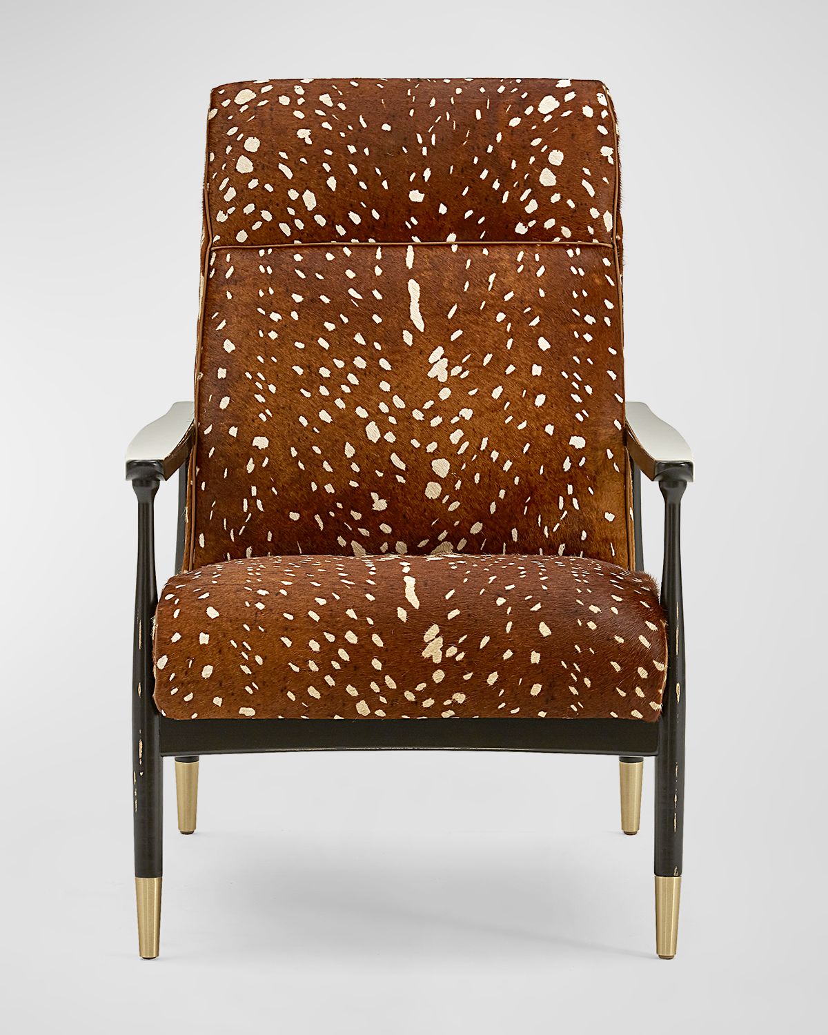Massoud Elisabeth Hair Hide Accent Chair