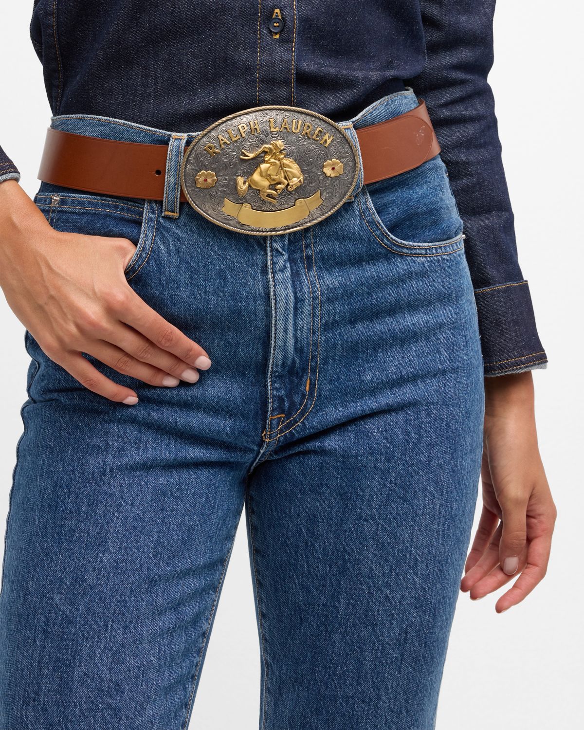 Ralph Lauren Collection RL Concho Belt