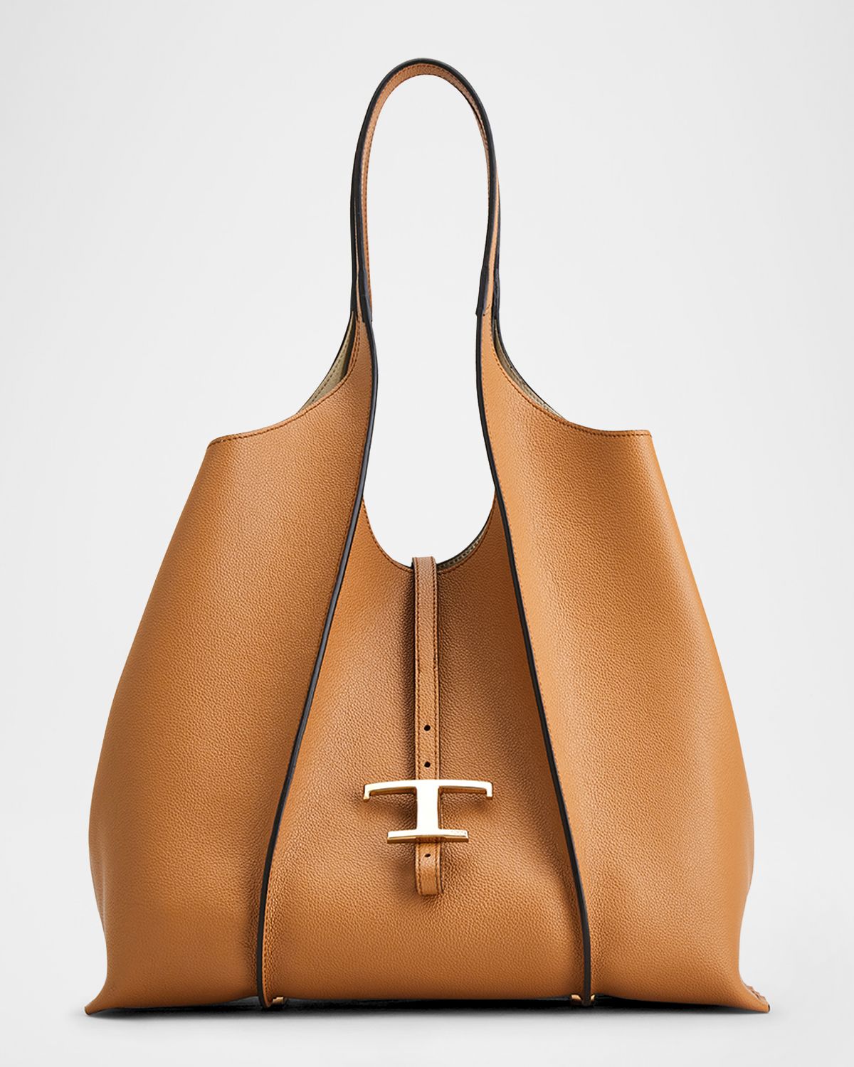 Tod 's Medium Leather T Timeless Tote Shopping Bag | Thumbnail 8 Tod 's Medium Leather T Timeless Tote Shopping Bag | Thumbnail 8