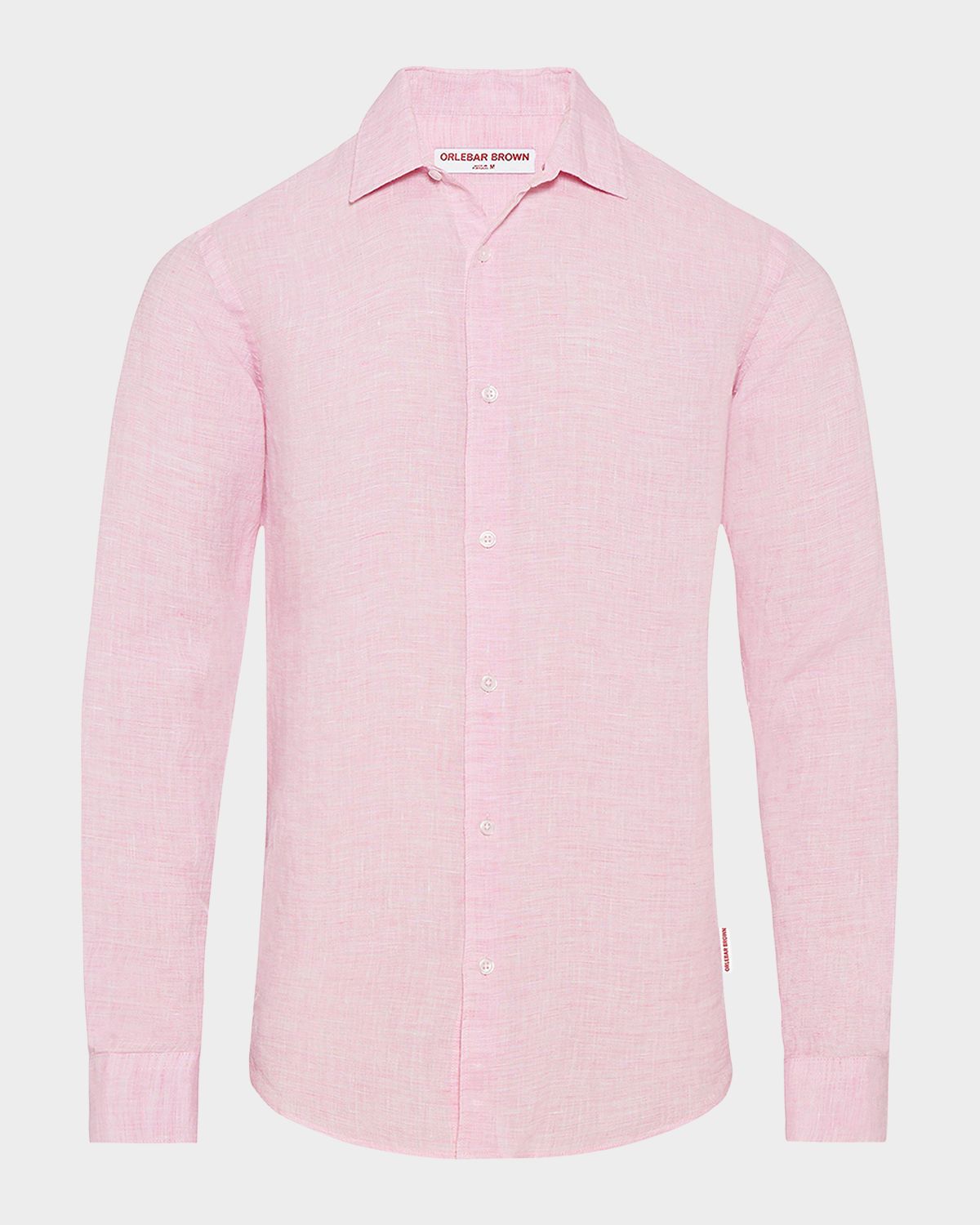 Orlebar Brown Men 's Linen Sport Shirt | Thumbnail 5 Orlebar Brown Men 's Linen Sport Shirt | Thumbnail 5