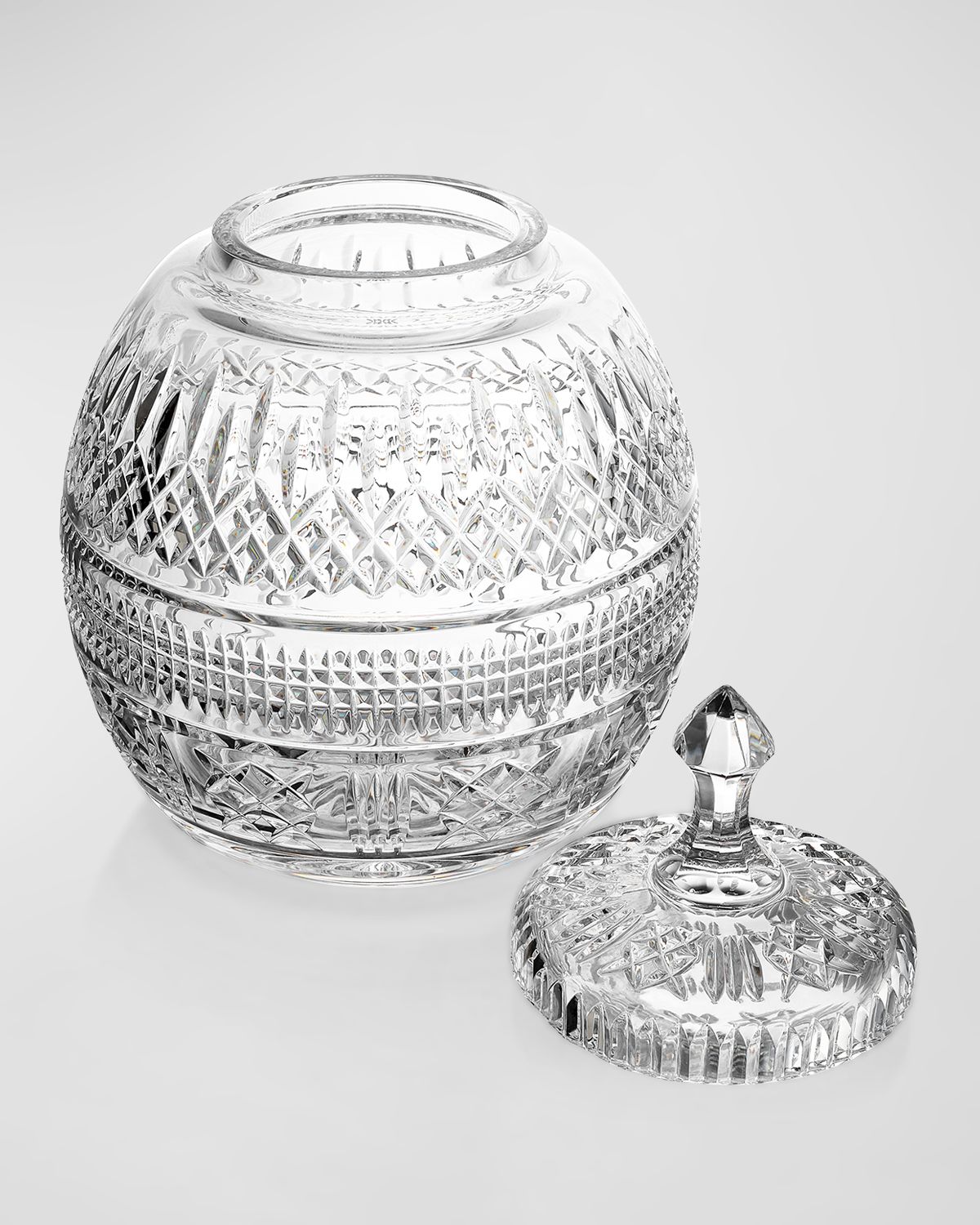 Waterford Crystal Mastercraft Cookie Jar Crystal Decorative Accent