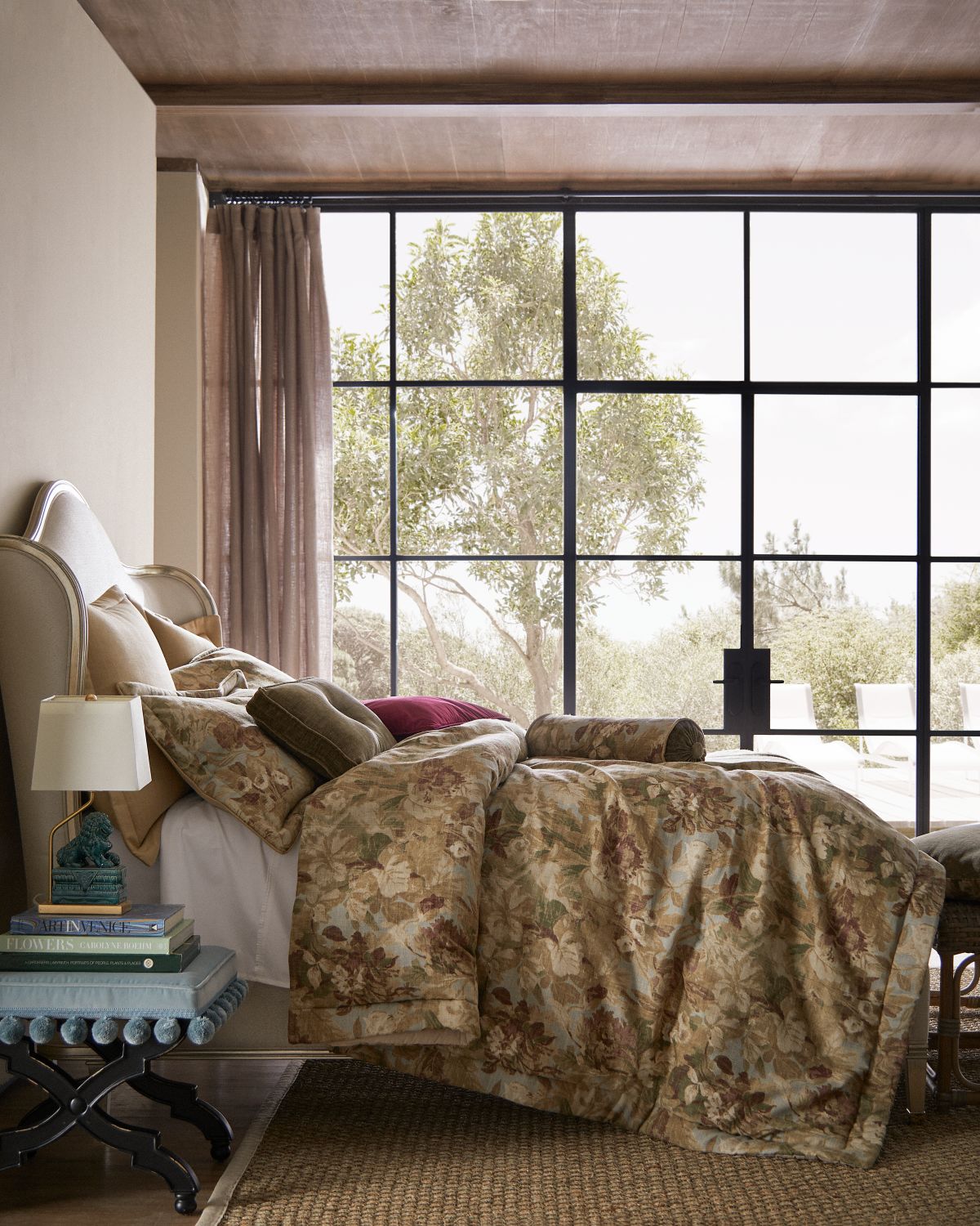 Sherry Kline Home Eloise Floral Euro Sham