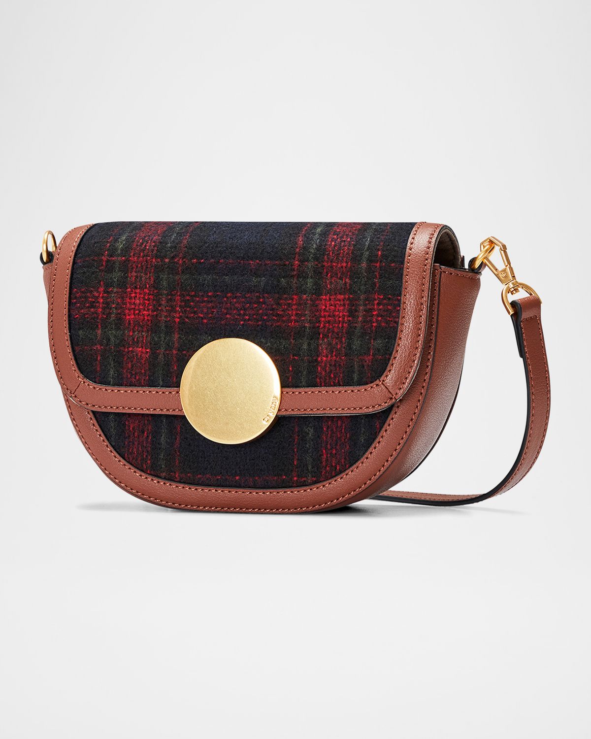 Oryany Lottie Flap Check Crossbody Bag