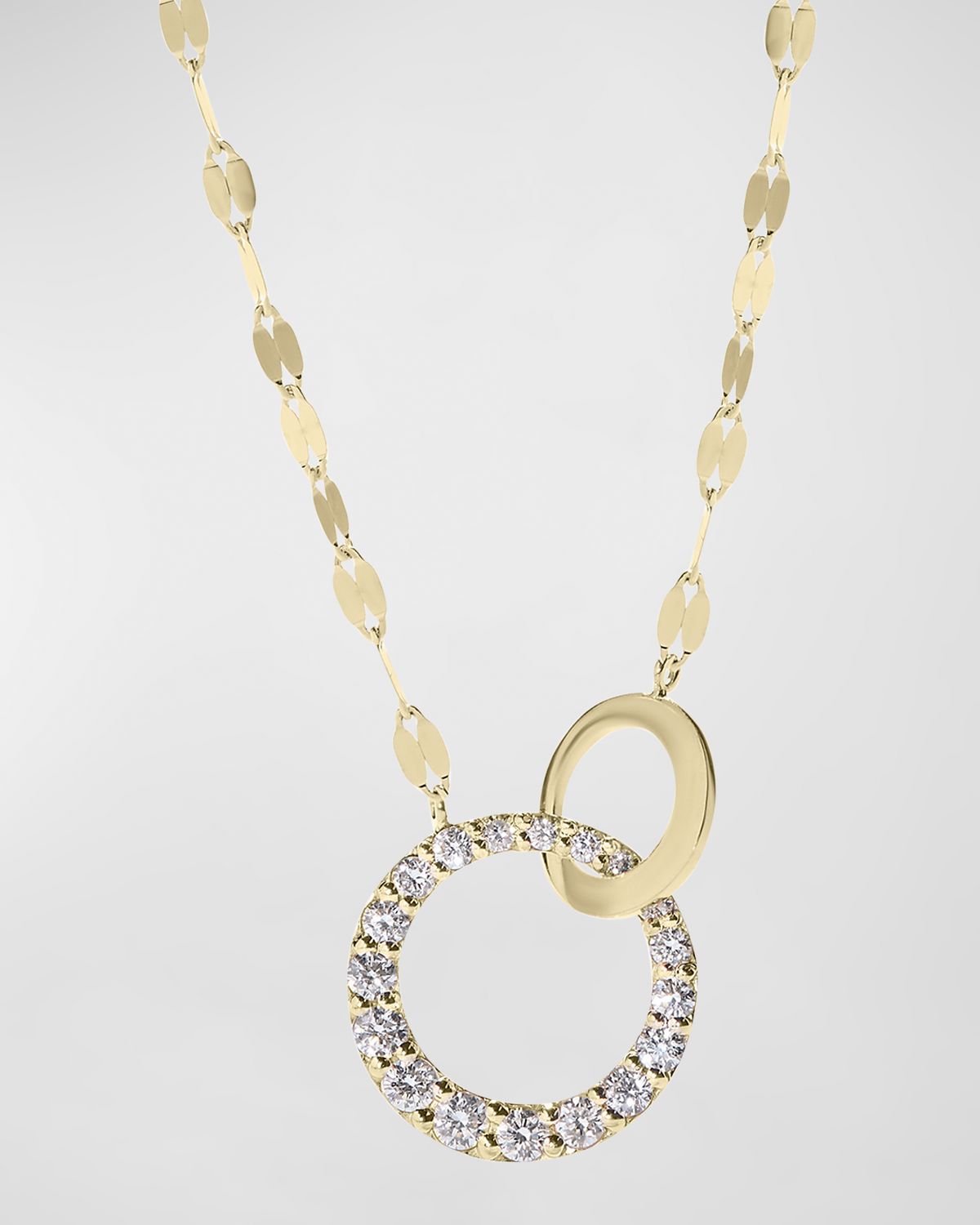 LANA Flawless Interlocking Cusp Necklace