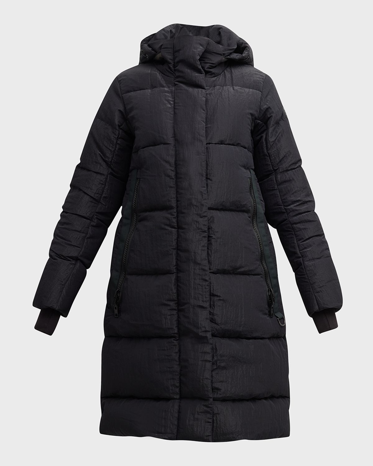 Canada Goose Byward Parka Black Label Shiny Crinkle