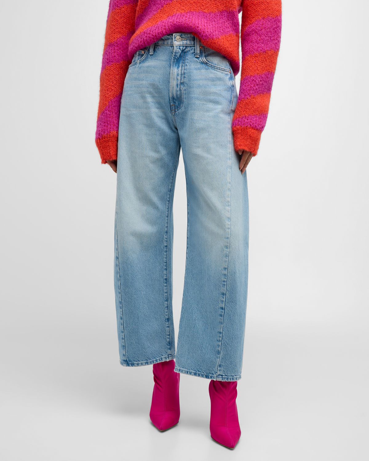 MOTHER The Half-Pipe Ankle Jeans