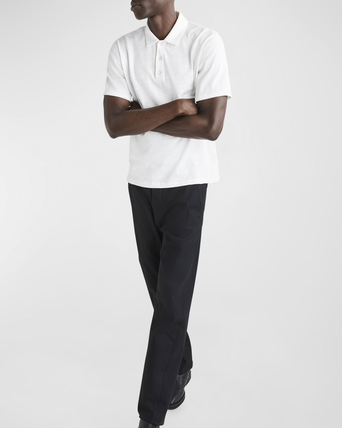 Rag & Bone Men 's Classic Flame Polo Shirt | Thumbnail 6 Rag & Bone Men 's Classic Flame Polo Shirt | Thumbnail 6