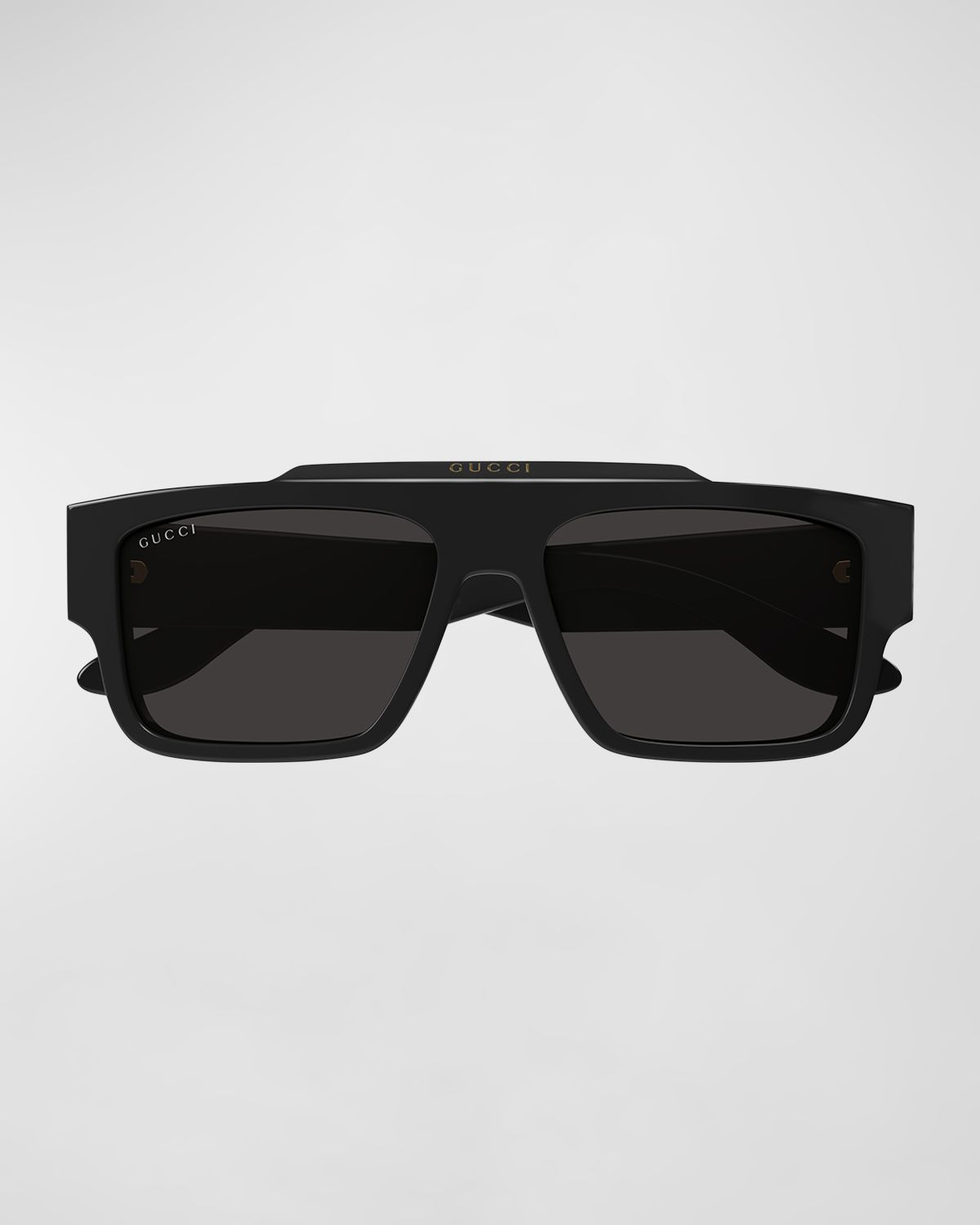 Gucci Men 's GG1460Sm Acetate Rectangle Sunglasses
