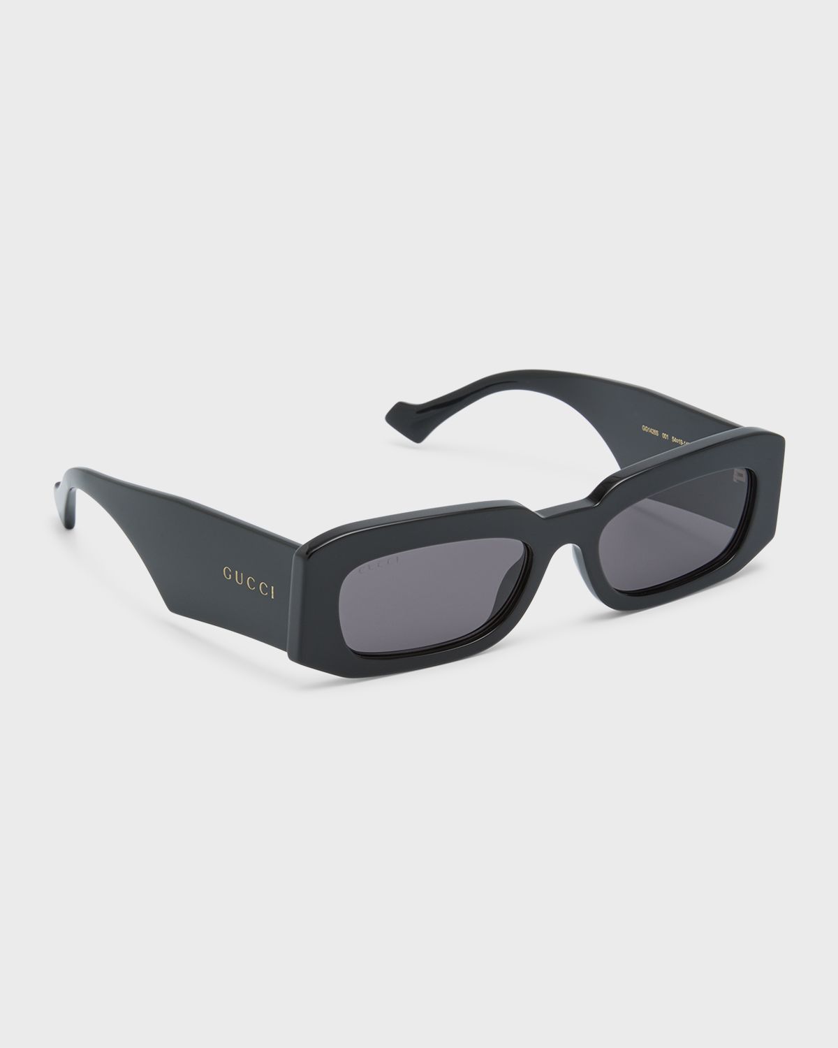 Gucci Men 's GG1426Sm Acetate Rectangle Sunglasses