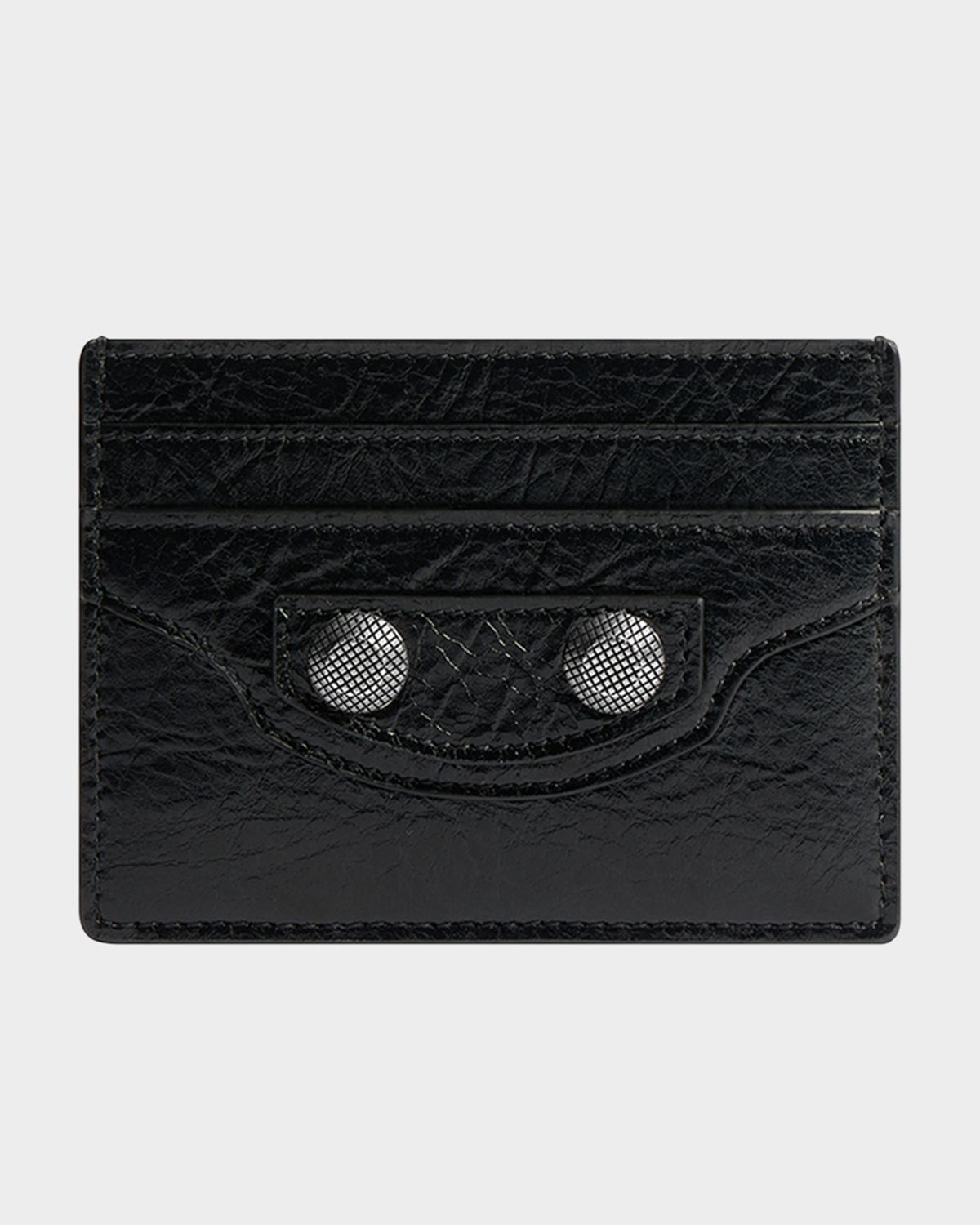Balenciaga Men 's Le Cagole Leather Card Holder