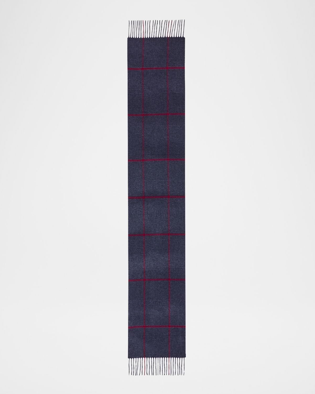 PIACENZA 1733 Men 's Silk-Cashmere Check Scarf