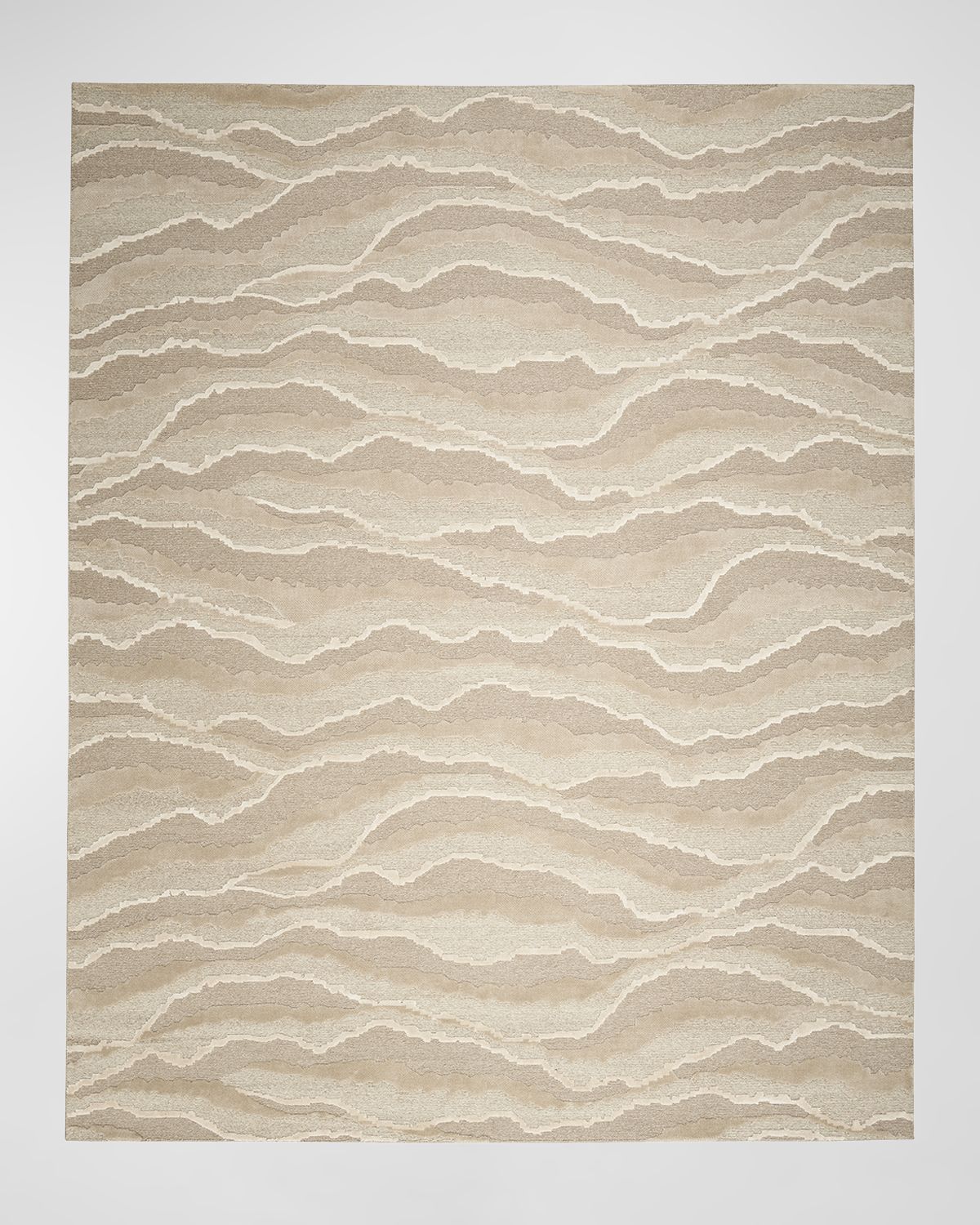 Nourison Rolling Hand-Knotted Rug | Thumbnail 6 Nourison Rolling Hand-Knotted Rug | Thumbnail 6