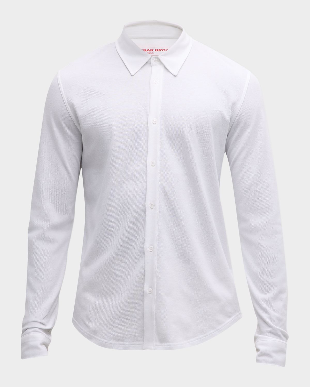 Orlebar Brown Men 's Giles Pique Button-Down Shirt