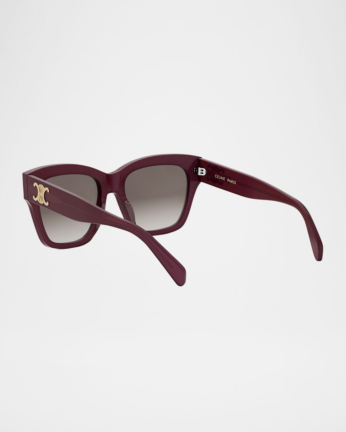 Celine Triomphe Acetate Square Sunglasses