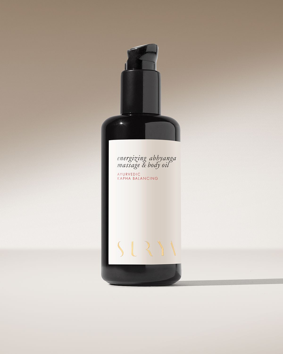 Surya Energizing Abhyanga Massage Body Oil, 6.7 oz.