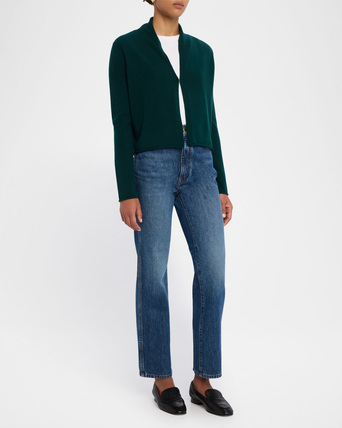 Guest in Residence Stealth Cashmere Multicolor Cardigan