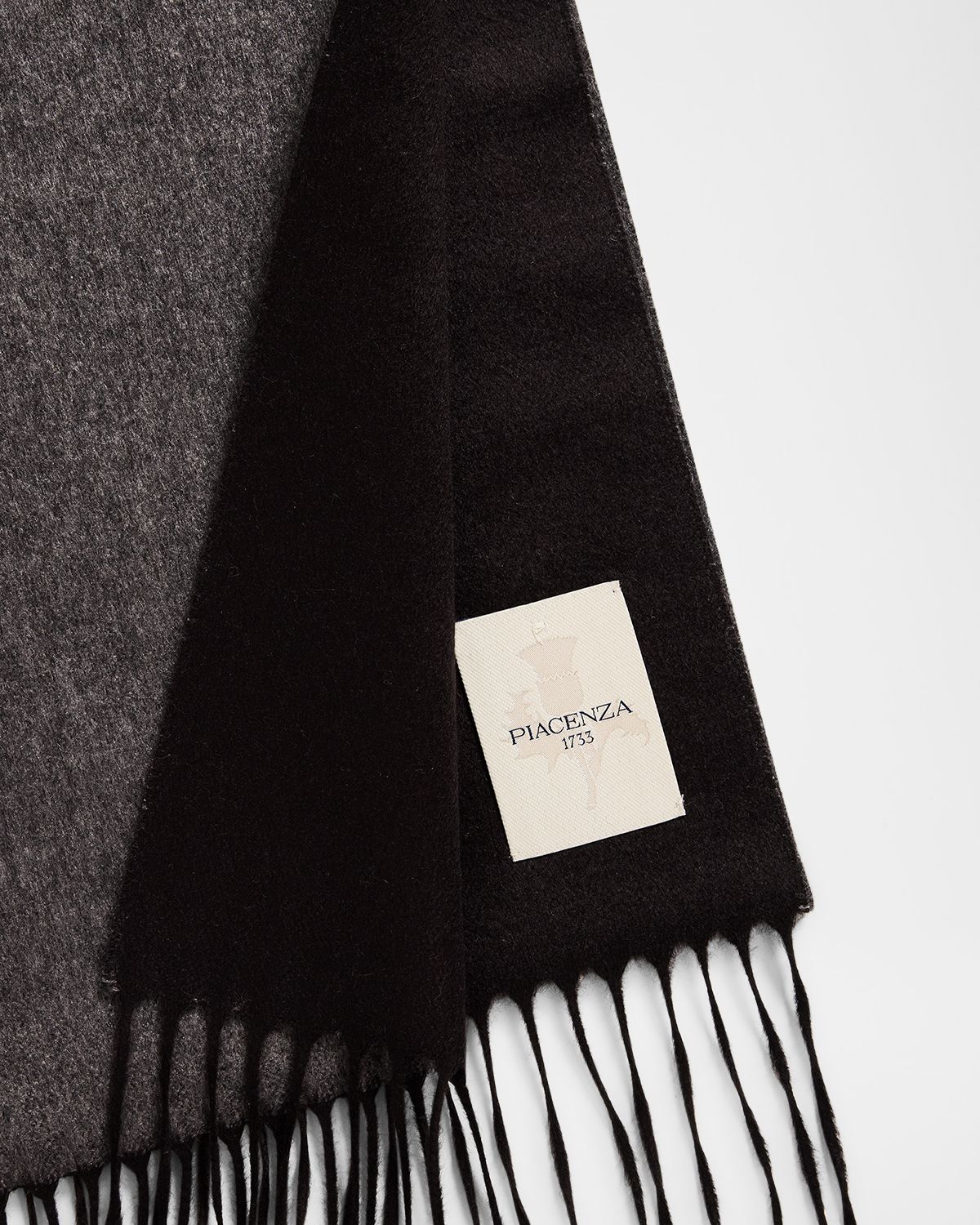 PIACENZA 1733 Men 's Two-Tone Cashmere-Silk Scarf