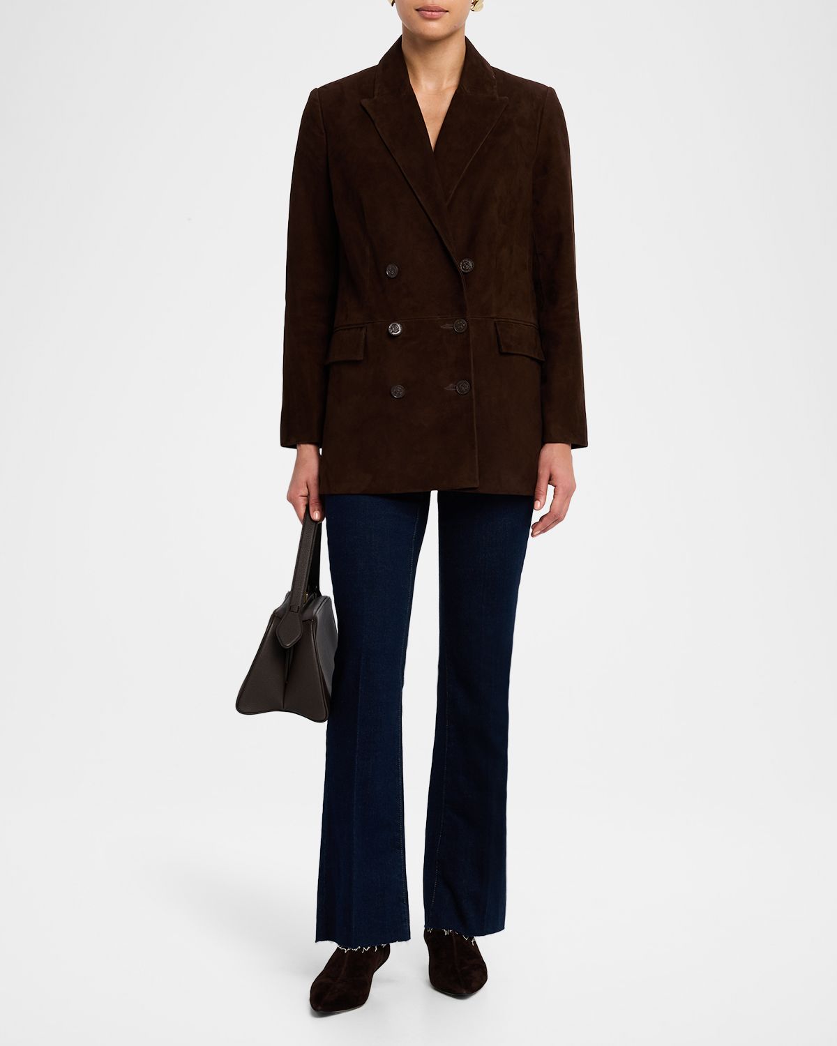 L 'Agence Sneeki Low-Rise Sneaker Straight Jeans