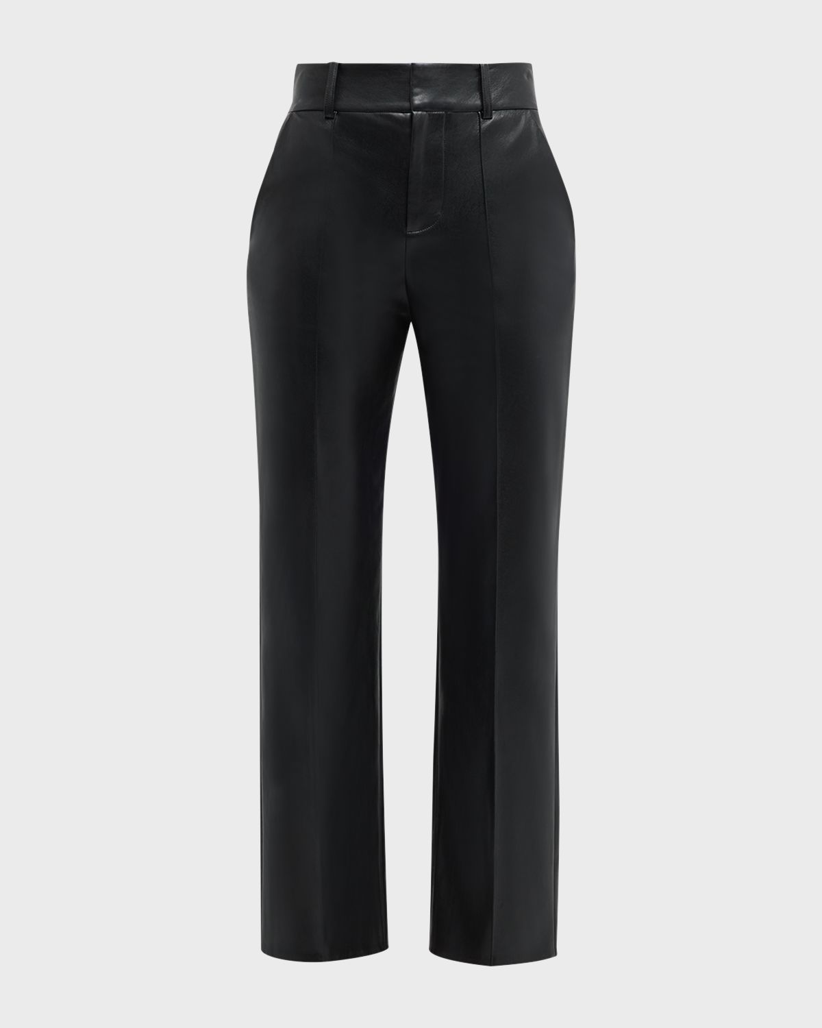 ALICE + OLIVIA Ming Vegan Leather Ankle Pants