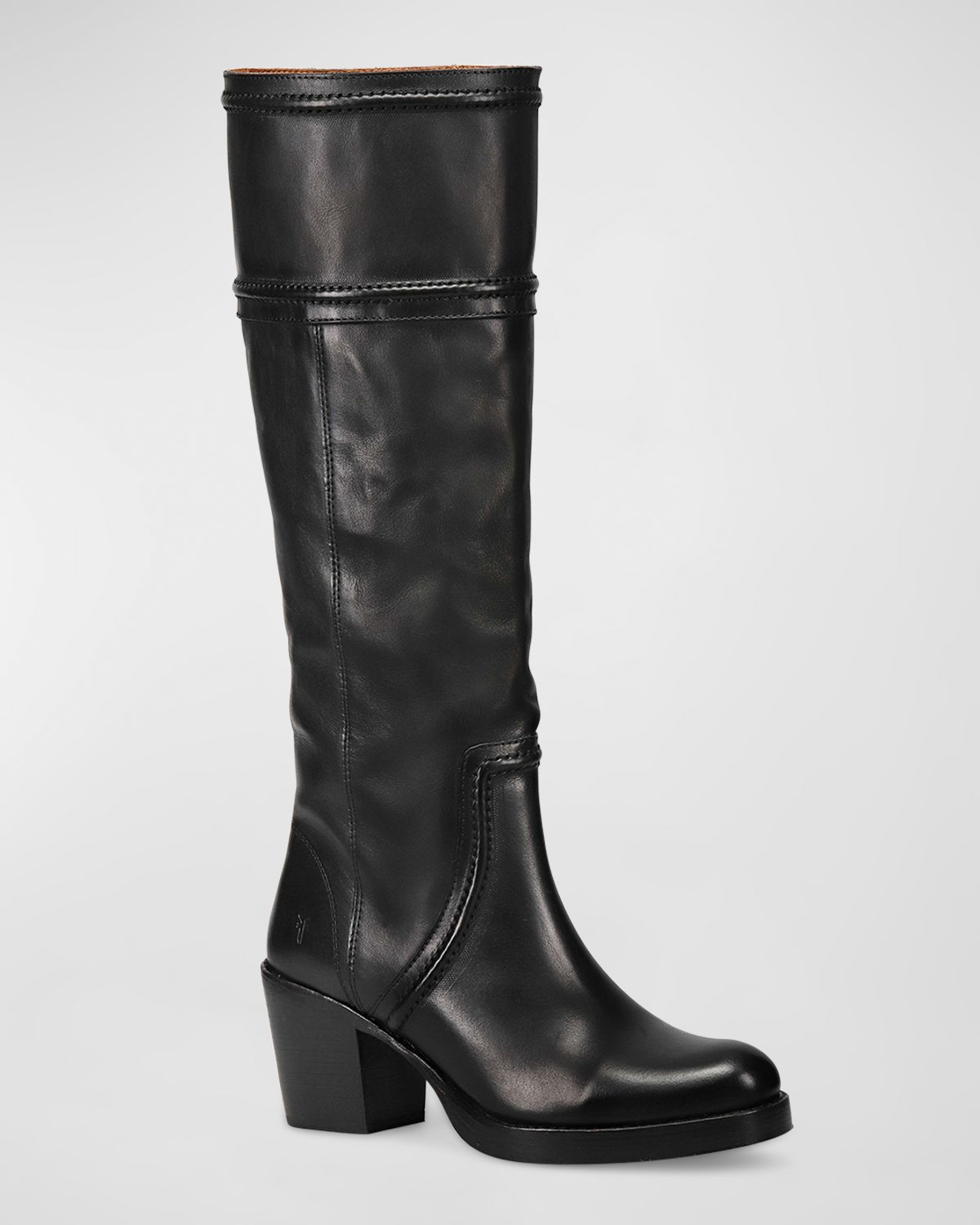 Frye Jean Leather Tall Boots
