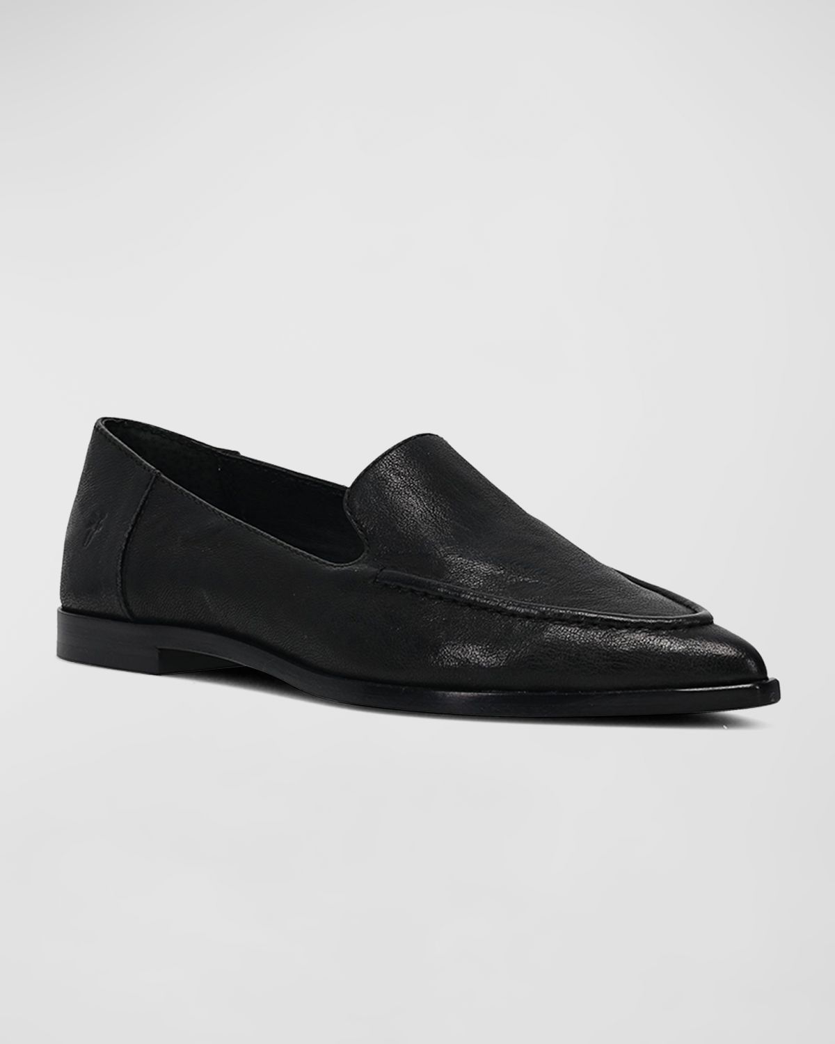 Frye Kenzie Leather Moc-Toe Loafers
