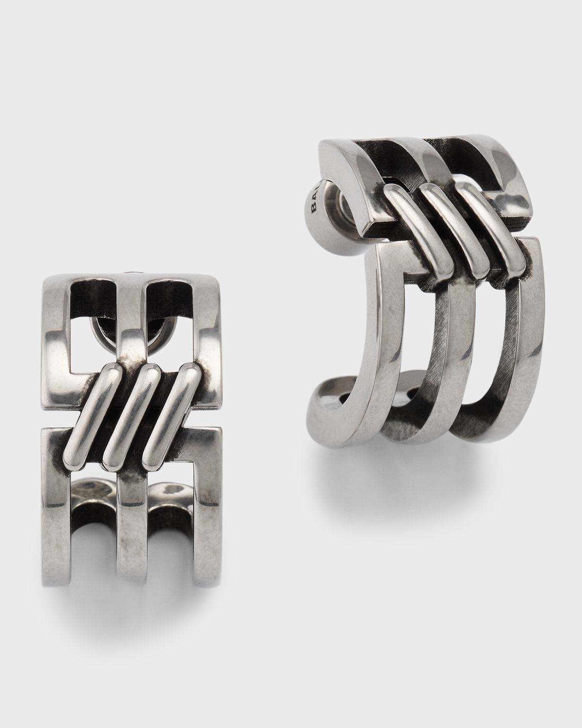 Balenciaga BB Icon Hoop Earrings