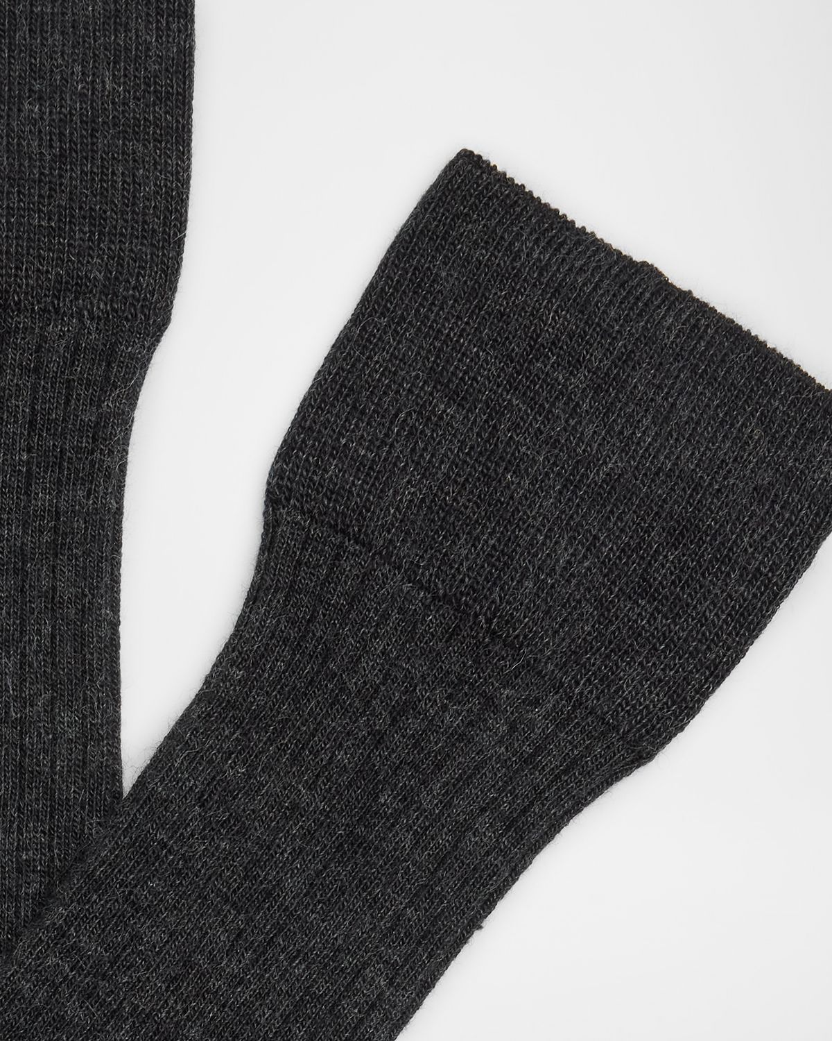 Neiman Marcus Men 's 3-Pack Ribbed Wool Over-Calf Socks