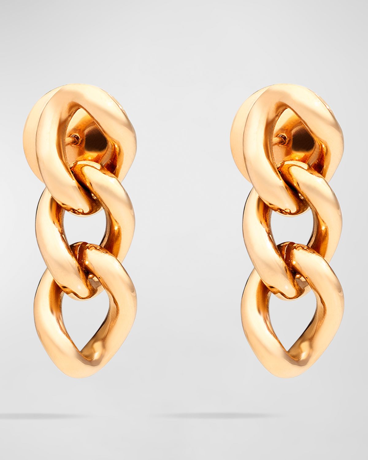 Pomellato 18K Rose Gold Catene Linear Earrings