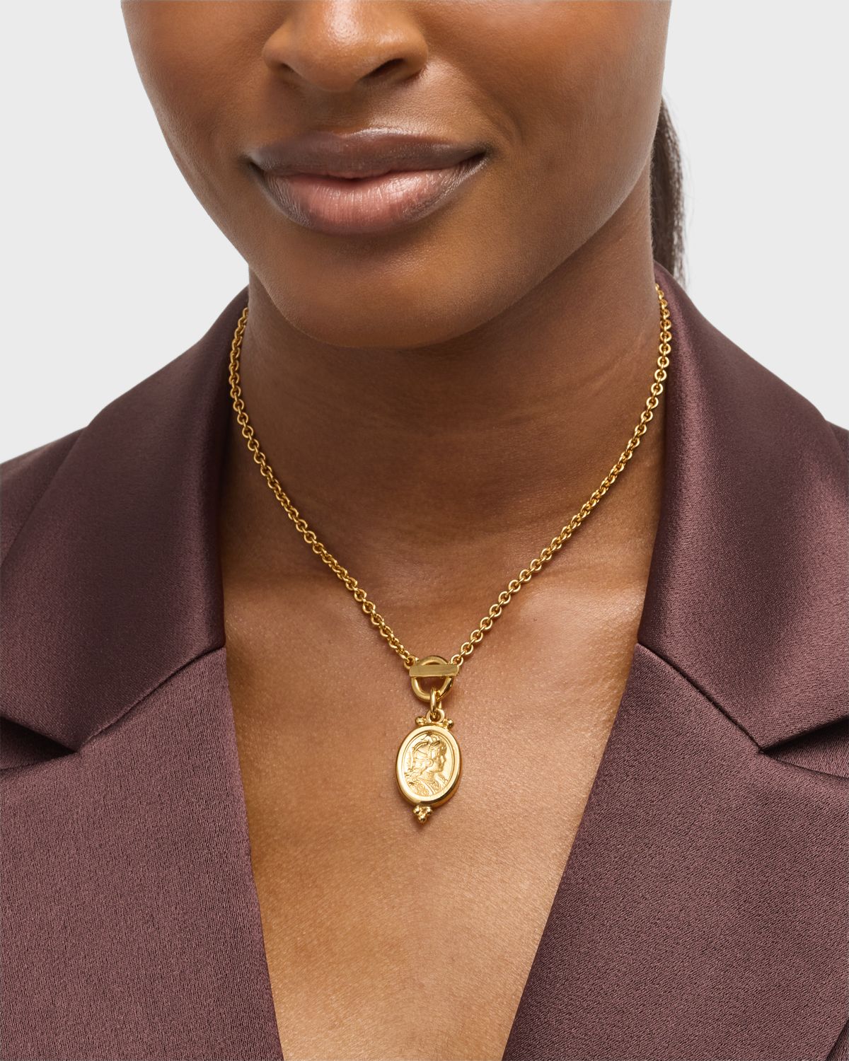 Ben-Amun Intaglio on Toggle Necklace