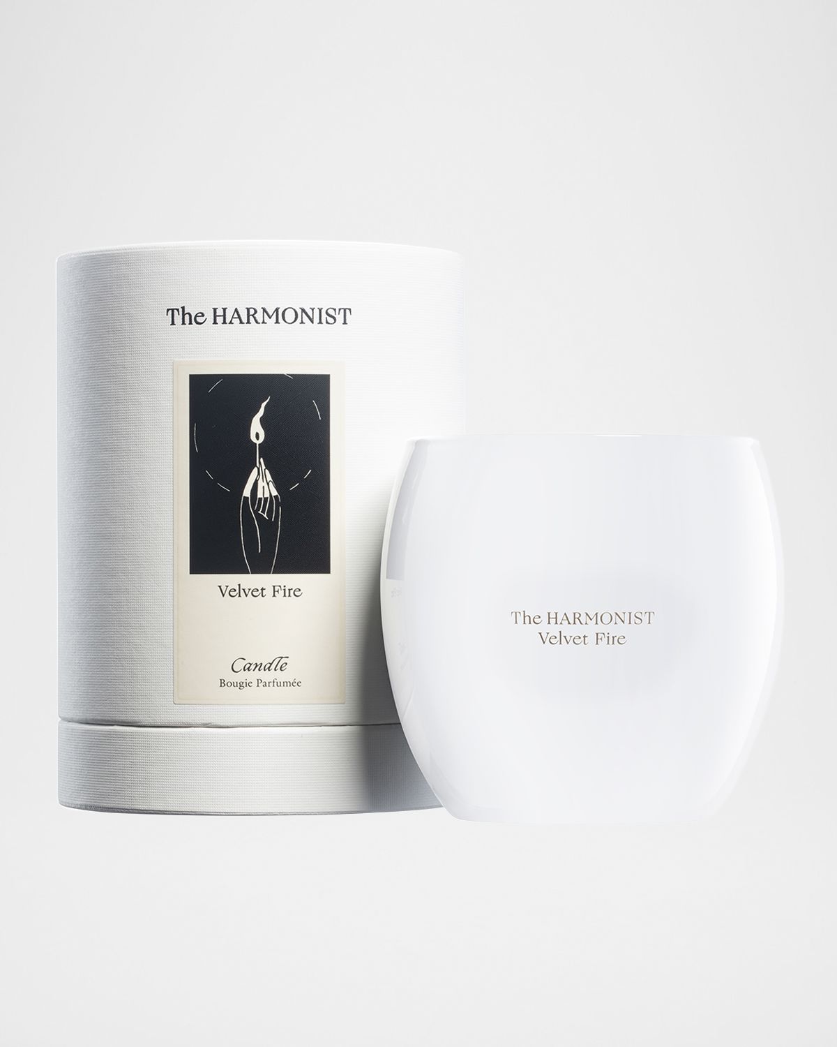 The Harmonist Velvet Fire Candle, 190g