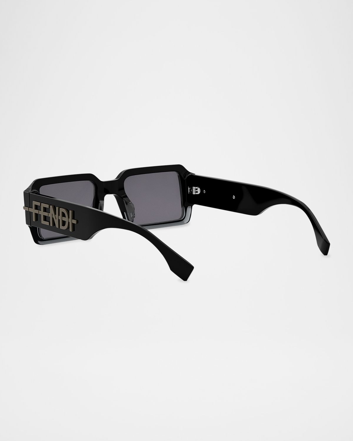 Fendi Men 's graphy Acetate Rectangle Sunglasses