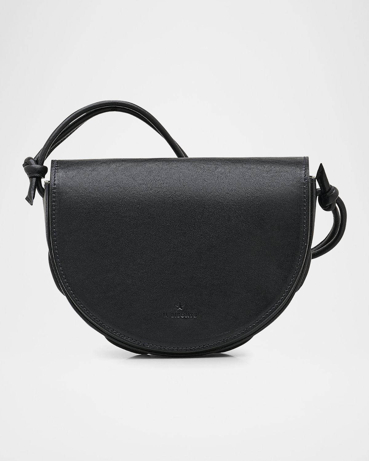 Il Bisonte Snodo Flap Leather Crossbody Bag