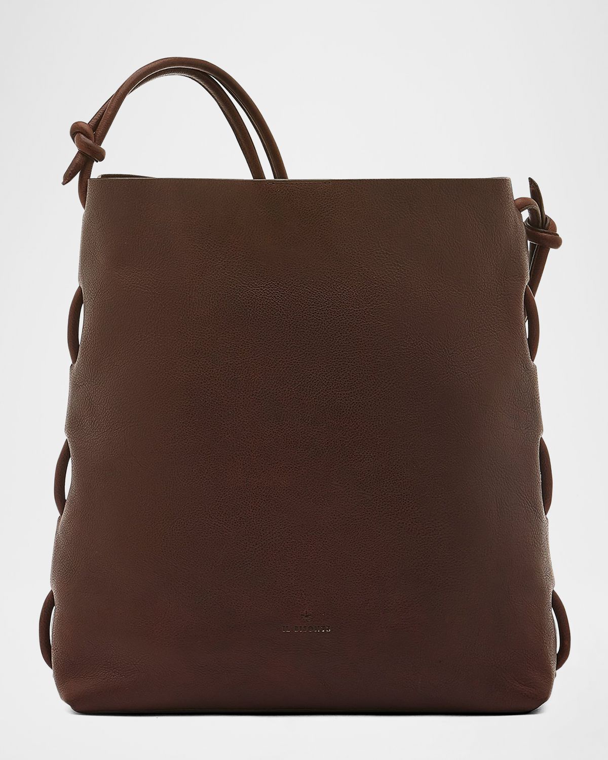 Il Bisonte Snodo Knot Leather Shoulder Bag