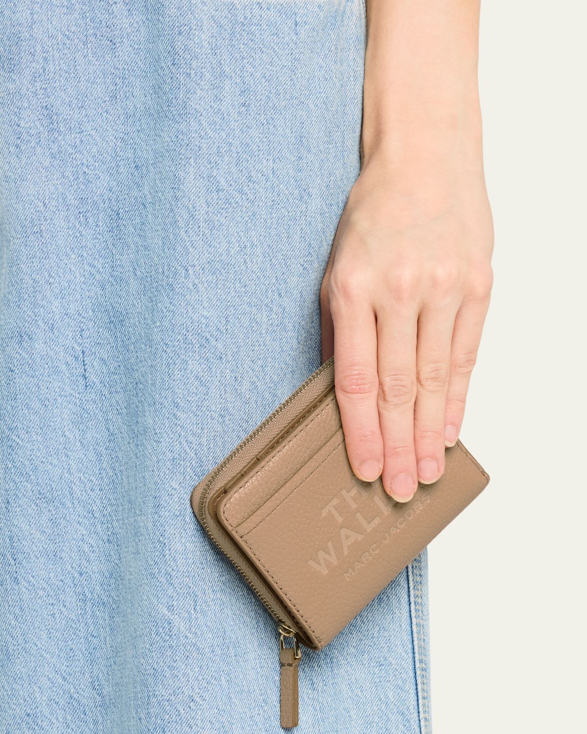 Marc Jacobs The Leather Mini Compact Wallet