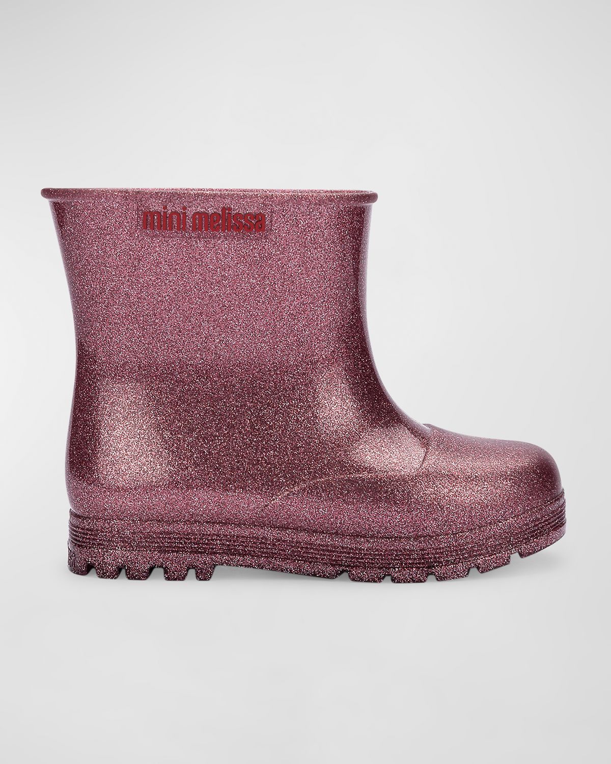 Mini Melissa Girl 's Slip-On Rain Boots, Baby/Toddler | Thumbnail 4