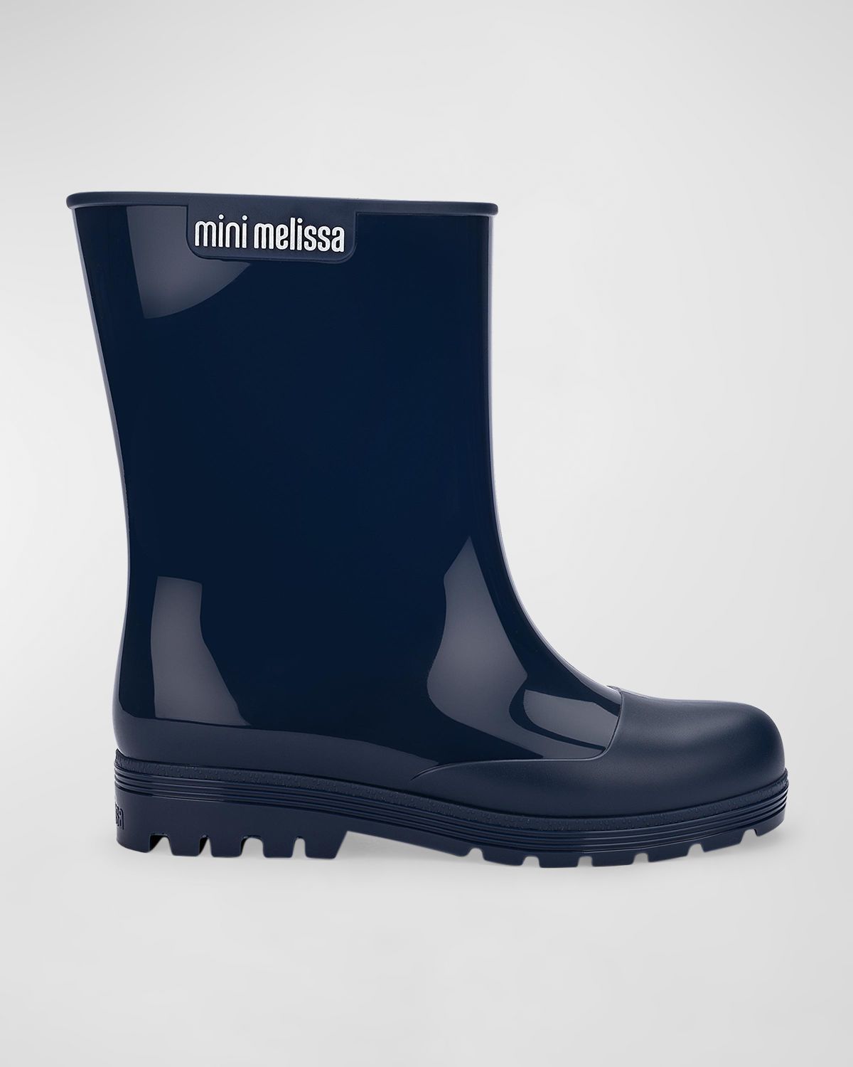 Mini Melissa Girl 's Slip-On Rain Boots, Baby/Kids | Thumbnail 3