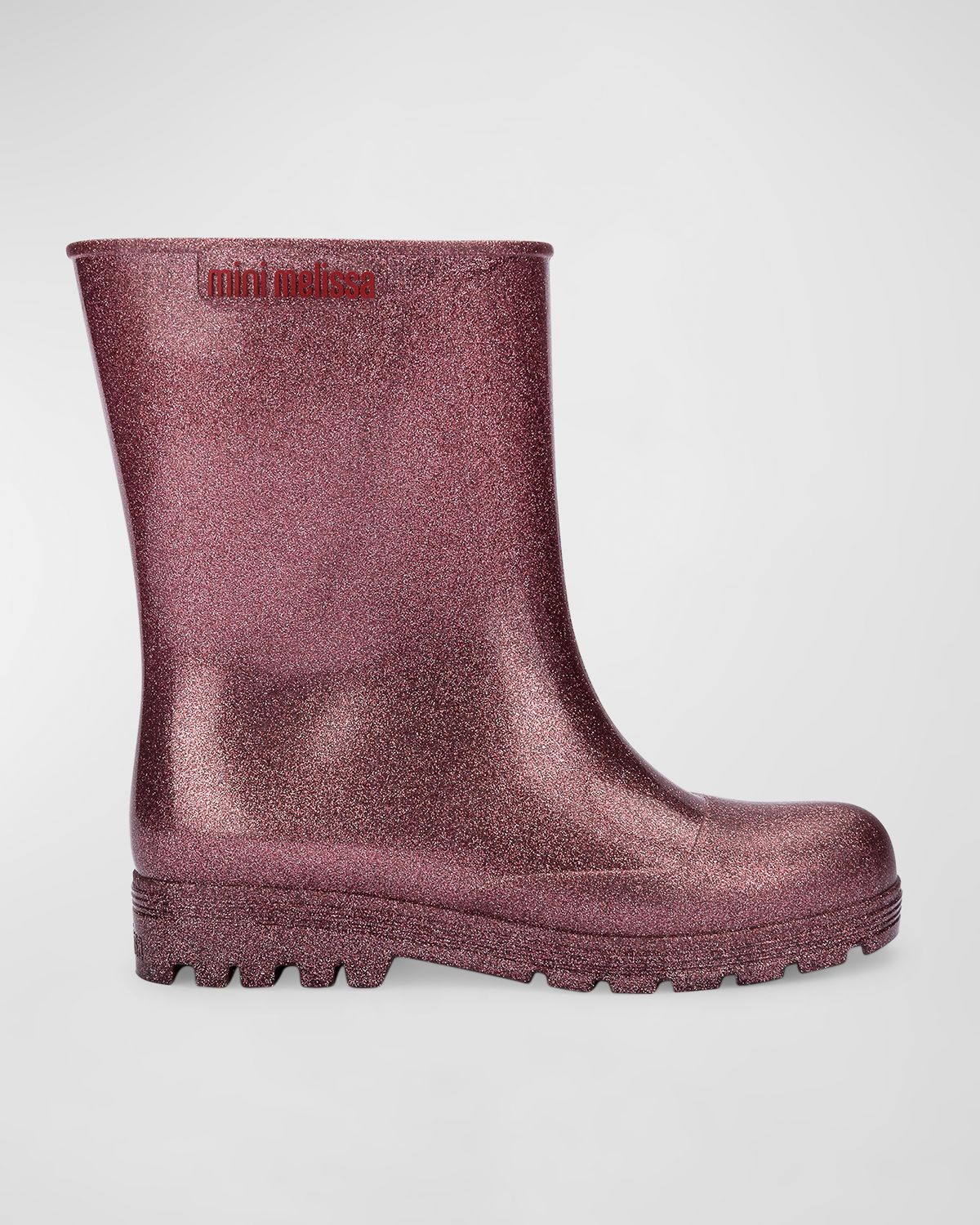 Mini Melissa Girl 's Slip-On Rain Boots, Baby/Kids | Thumbnail 3