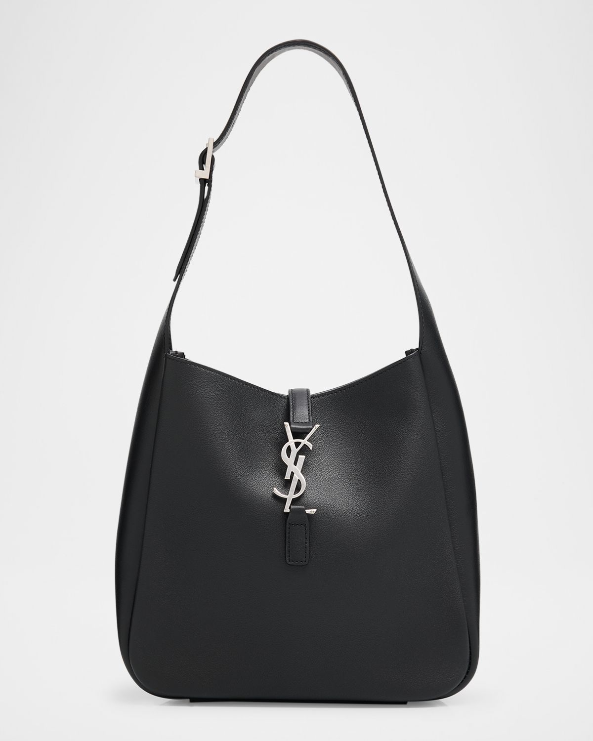 Saint Laurent Le 5 A 7 Small Shoulder Bag in Smooth Supple Leather