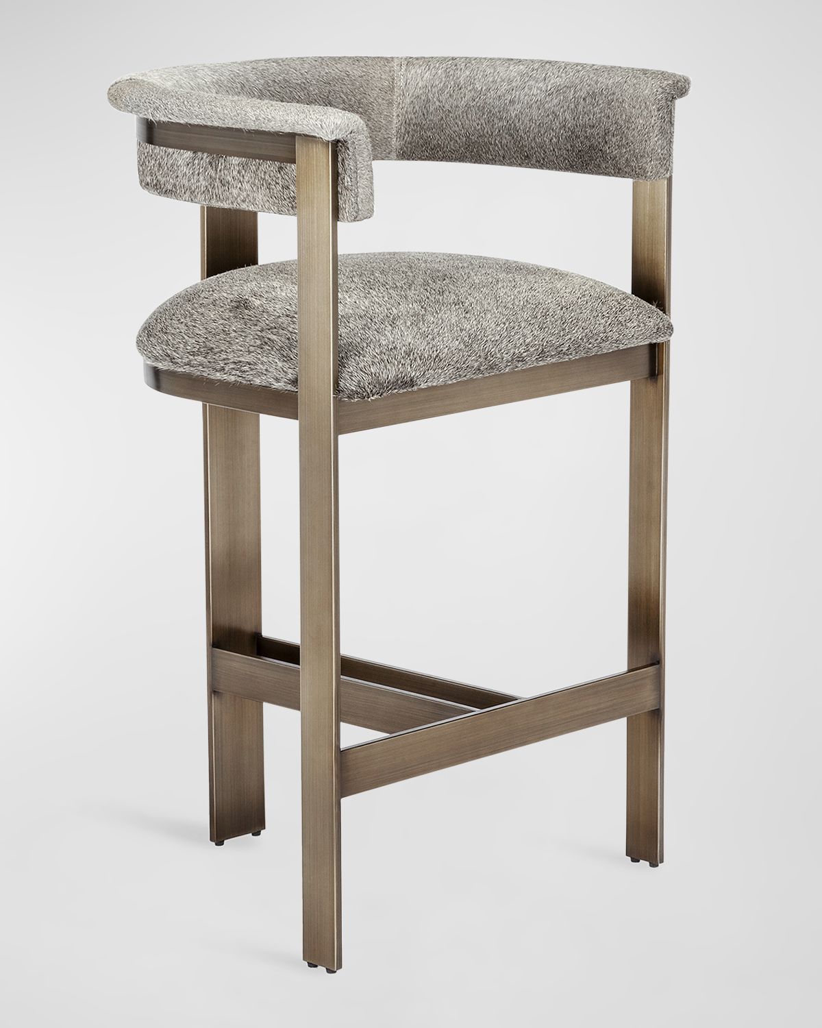 Interlude Home Darcy Hide 27" Counter Stool