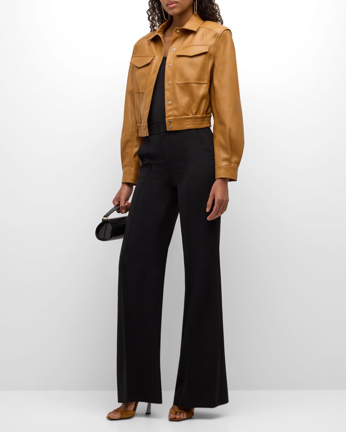 SIMKHAI Kyra Wide-Leg Pants