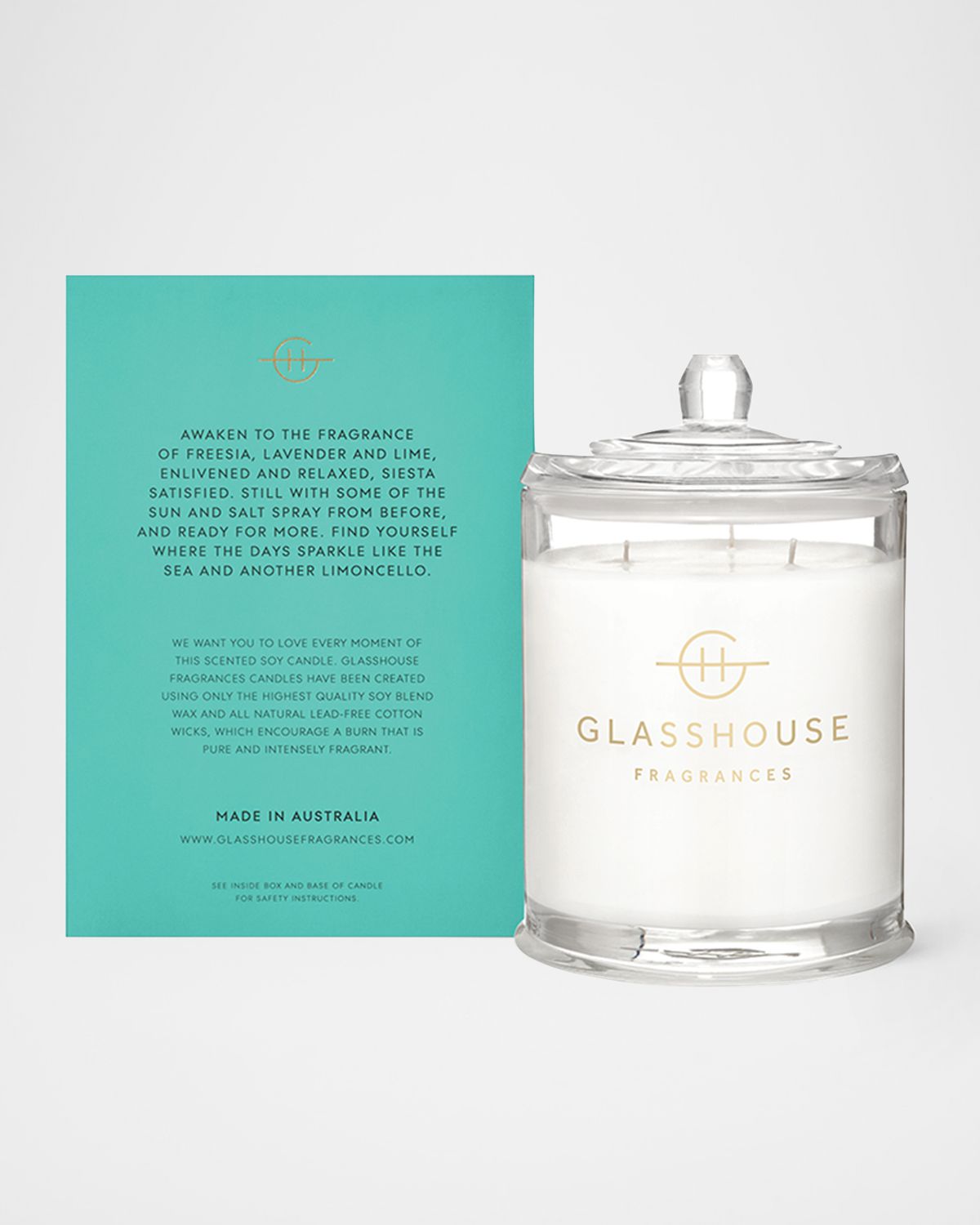 GLASSHOUSE FRAGRANCES Lost in Amalfi Candle, 760 g