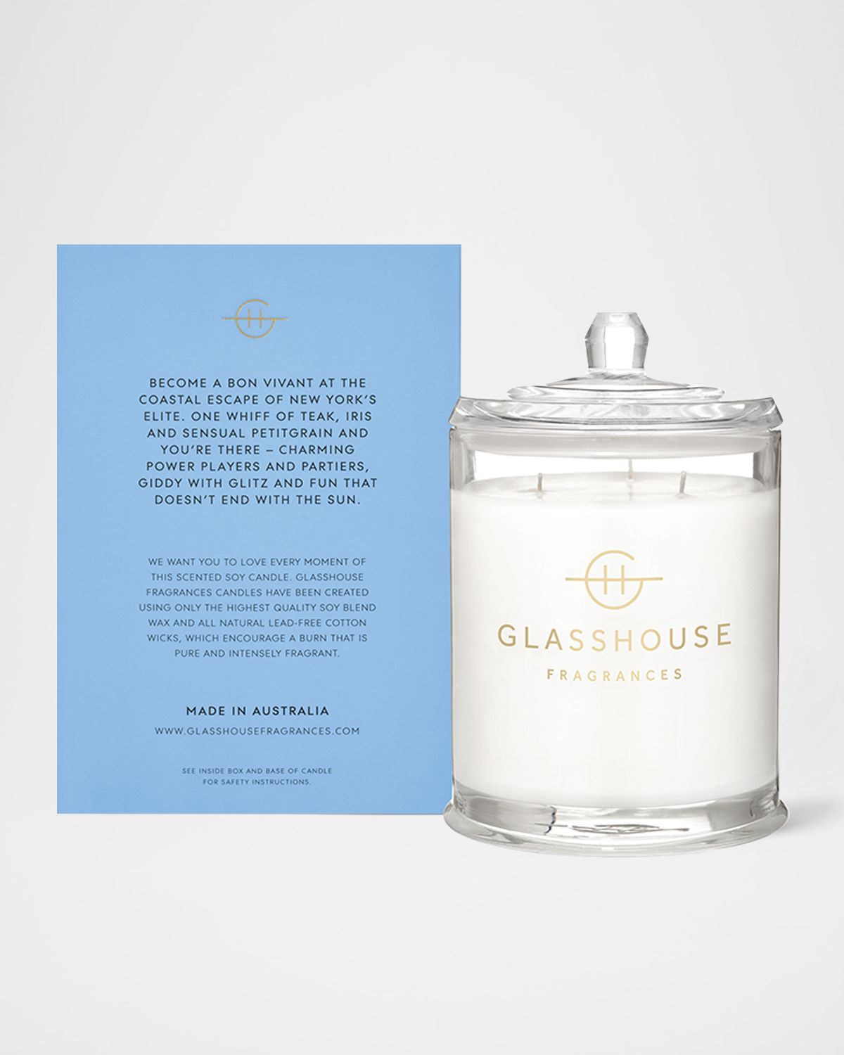 GLASSHOUSE FRAGRANCES The Hamptons Candle, 760 g
