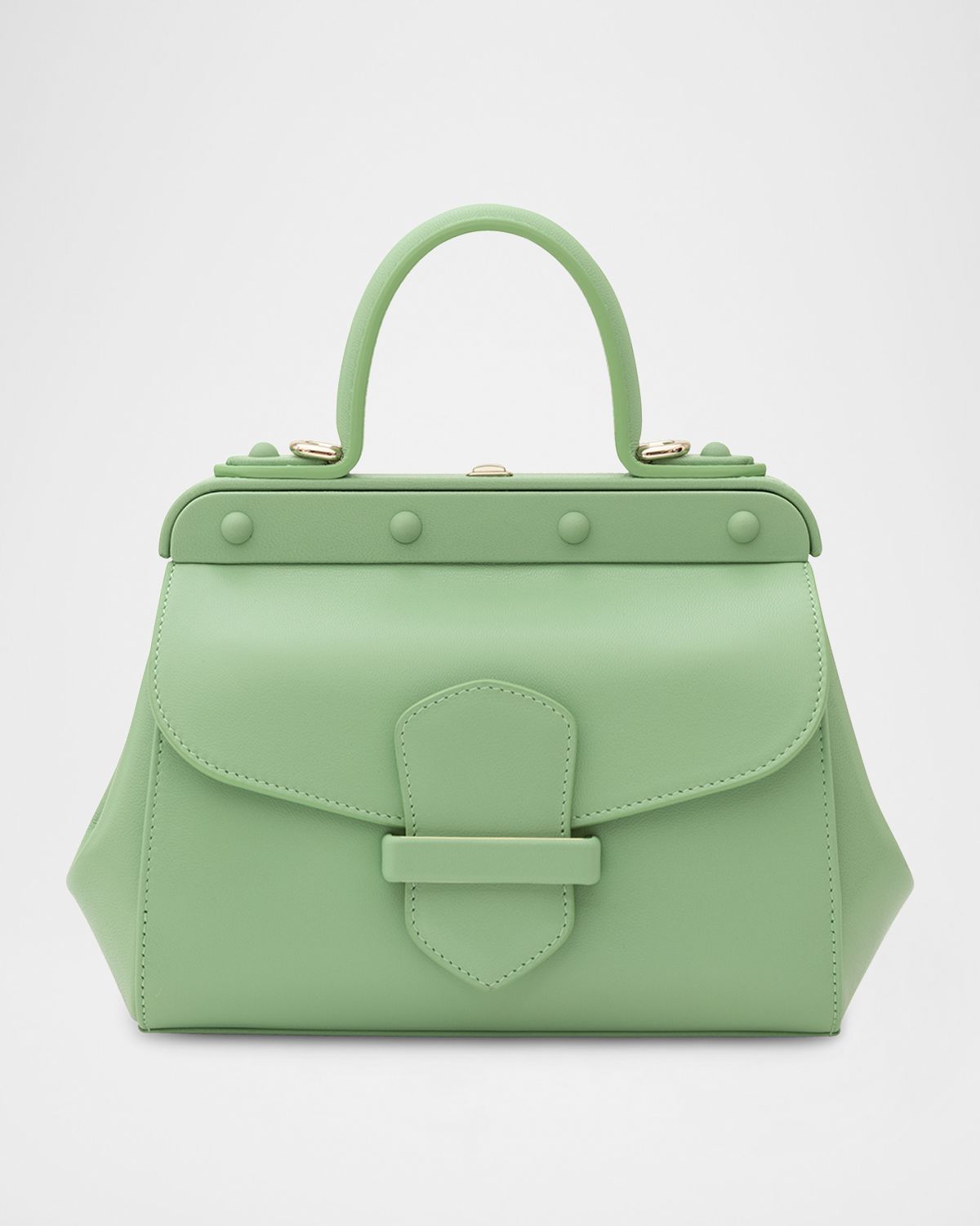 Franzi Margherita Small Leather Top-Handle Bag